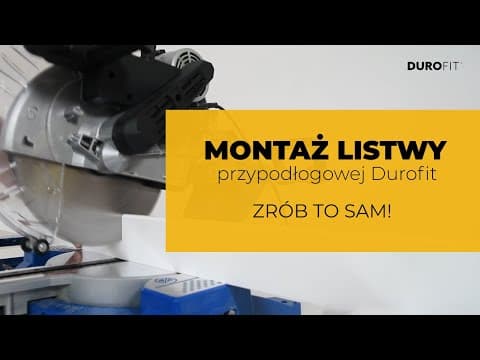Listwa przypodłogowa DUROFIT cappuccino PF100C wysokość 10 cm, szerokość krycia 1,5 cm, dł 240cm 5
