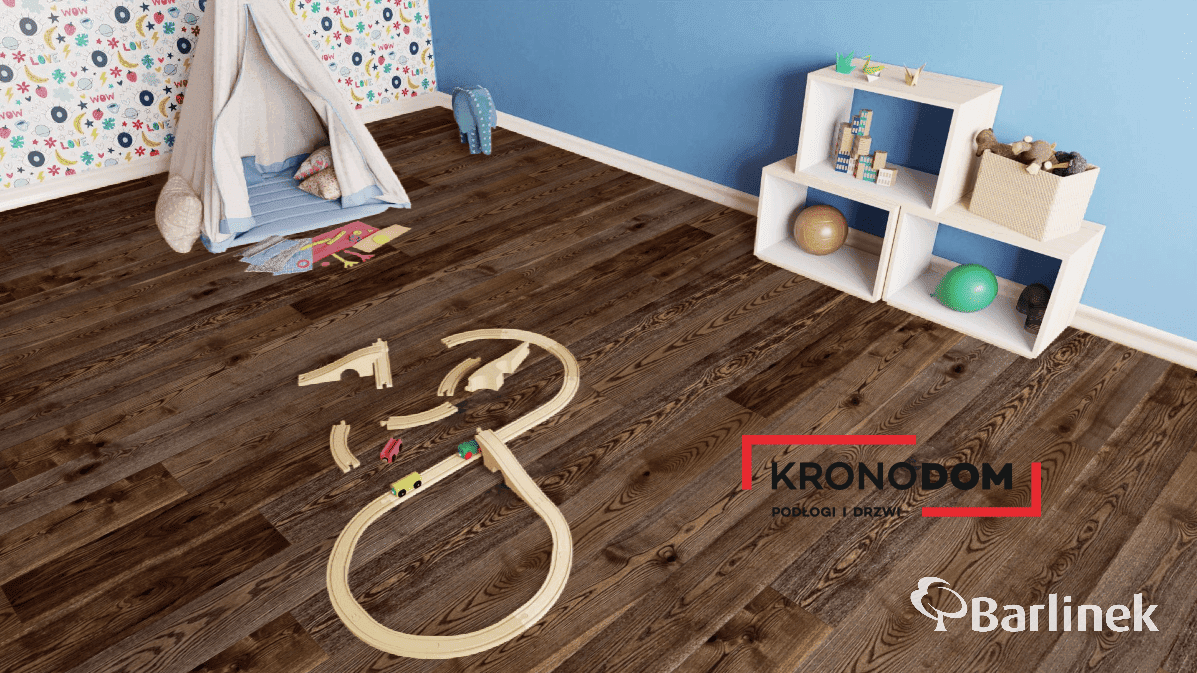 Podłoga drewniana Barlinek DECOR LINE jesion coffee grande 1WG000676 gr.14mm (1opk.=2,77m2) 180x2200, deska 1-lamelowa, lakier półmatowy 12