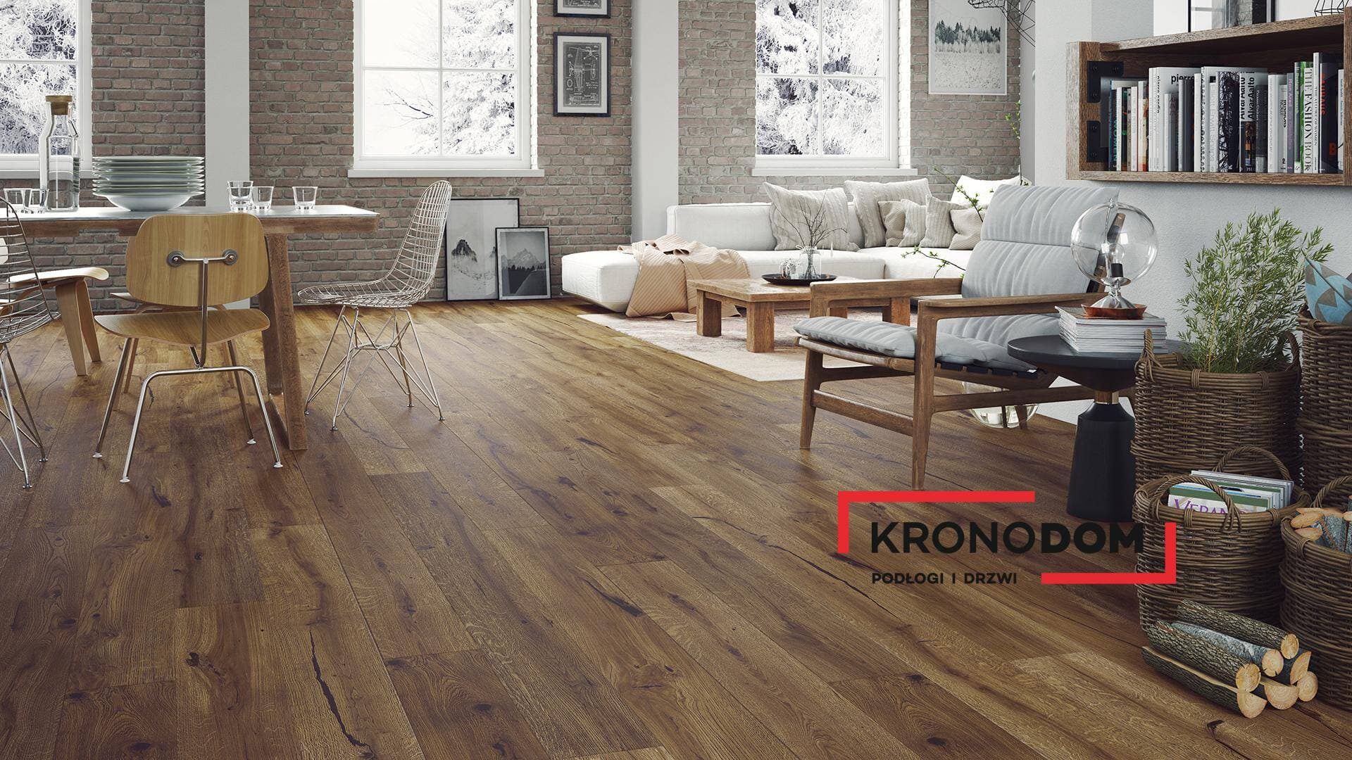 Podłoga drewniana Barlinek DECOR LINE dąb porto grande 1WG000624 gr.14mm, 4V (1opk.=2,77m2) 180x2200, deska 1-lamelowa, olej naturalny 3