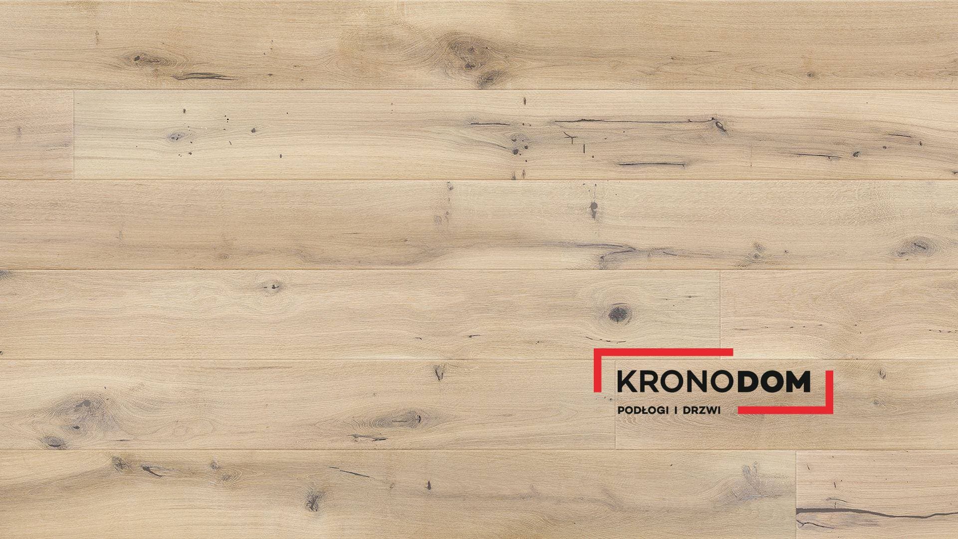 Podłoga drewniana Barlinek DECOR LINE dąb ivory grande 1WG000626 gr.14mm, 4V (1opk.=2,77m2) 180x2200, deska 1-lamelowa, olej naturalny 1