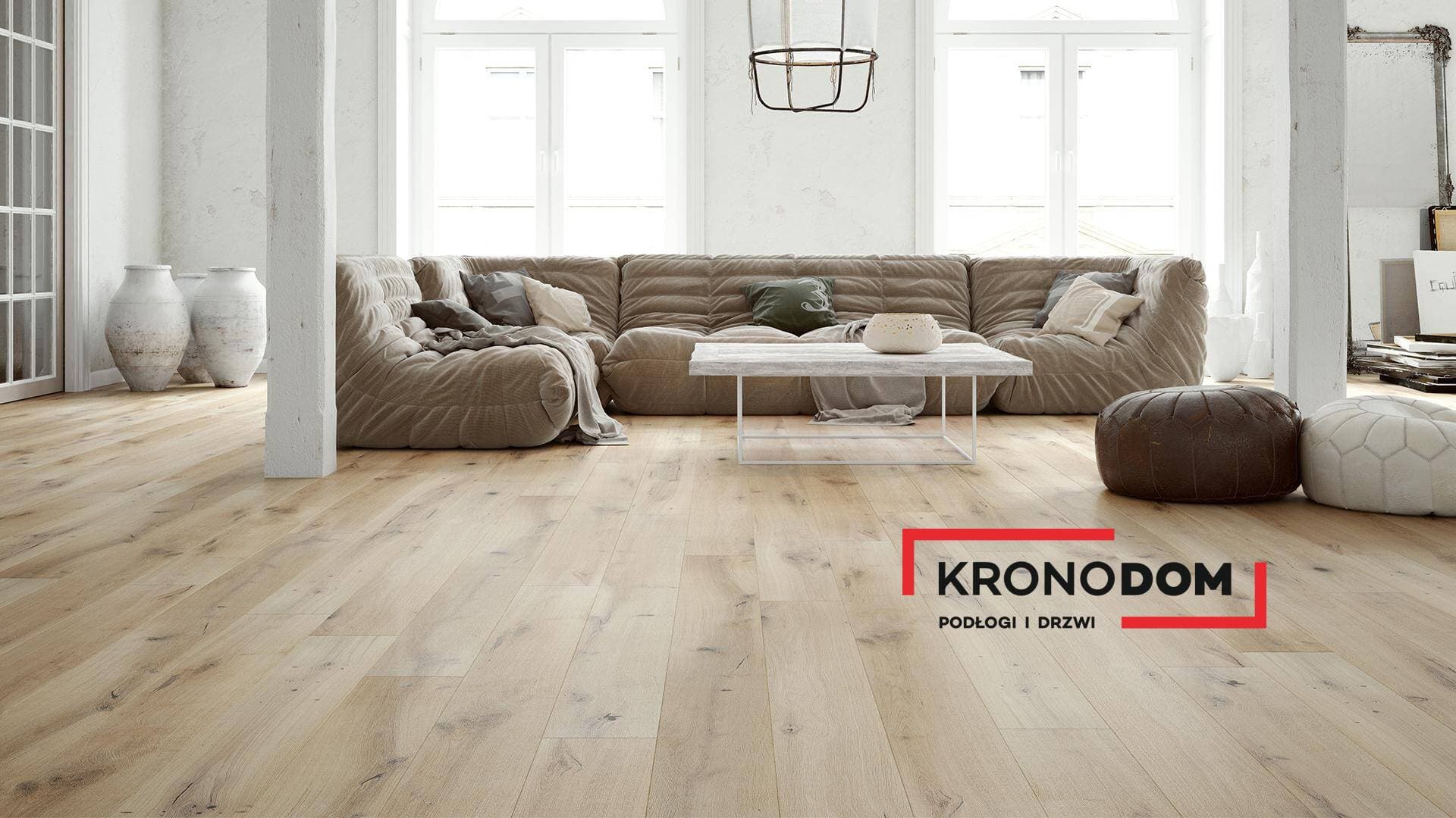 Podłoga drewniana Barlinek DECOR LINE dąb ivory grande 1WG000626 gr.14mm, 4V (1opk.=2,77m2) 180x2200, deska 1-lamelowa, olej naturalny 4
