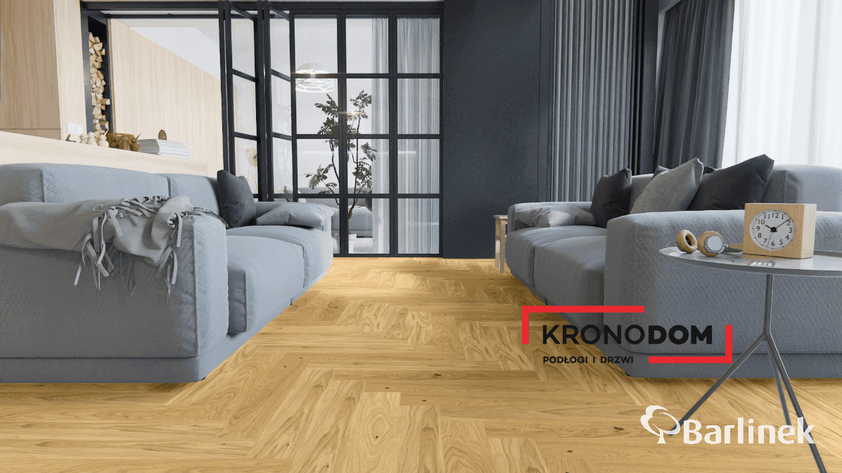 Podłoga drewniana Barlinek CLASSICO LINE dąb bright 1WC000016 gr.14mm (1opk.=0,5m2) 110x660, deska 1-lamelowa, olej naturalny, jodła klasyczna 110 14