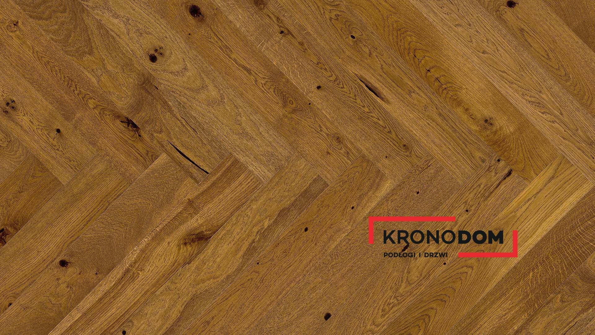 Podłoga drewniana Barlinek CLASSICO LINE dąb brown sugar 1WC000006 gr.14mm, 4V (1opk.=0,65m2) 130x725, deska 1-lamelowa, lakier matowy, jodła klasyczna 130 2