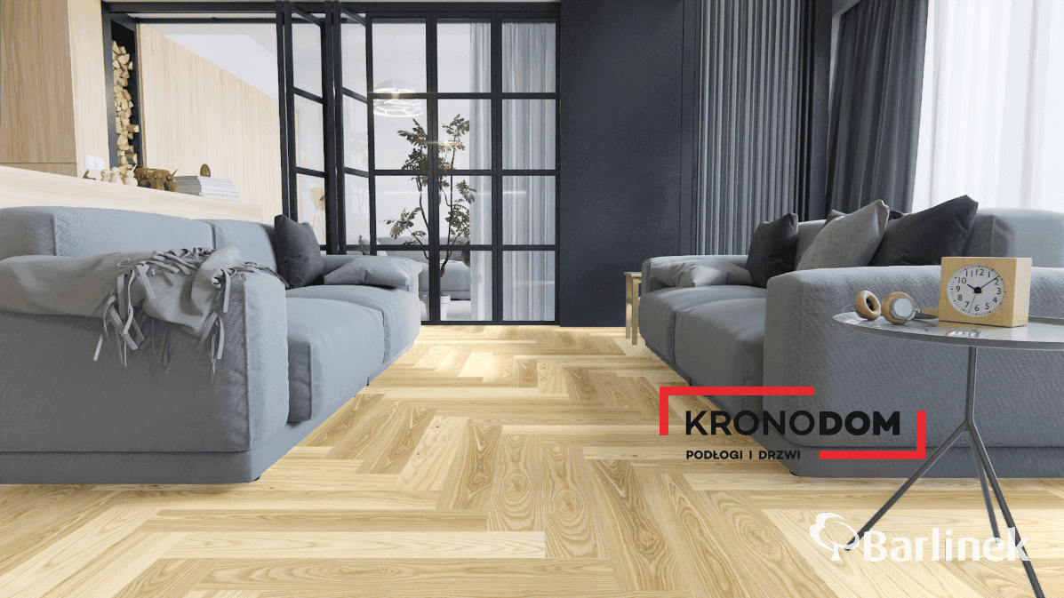 Podłoga drewniana Barlinek CLASSICO LINE jesion auric 1WC000019 gr.14mm (1opk.=0,65m2) 130x725, deska 1-lamelowa, lakier matowy, jodła klasyczna 130 10