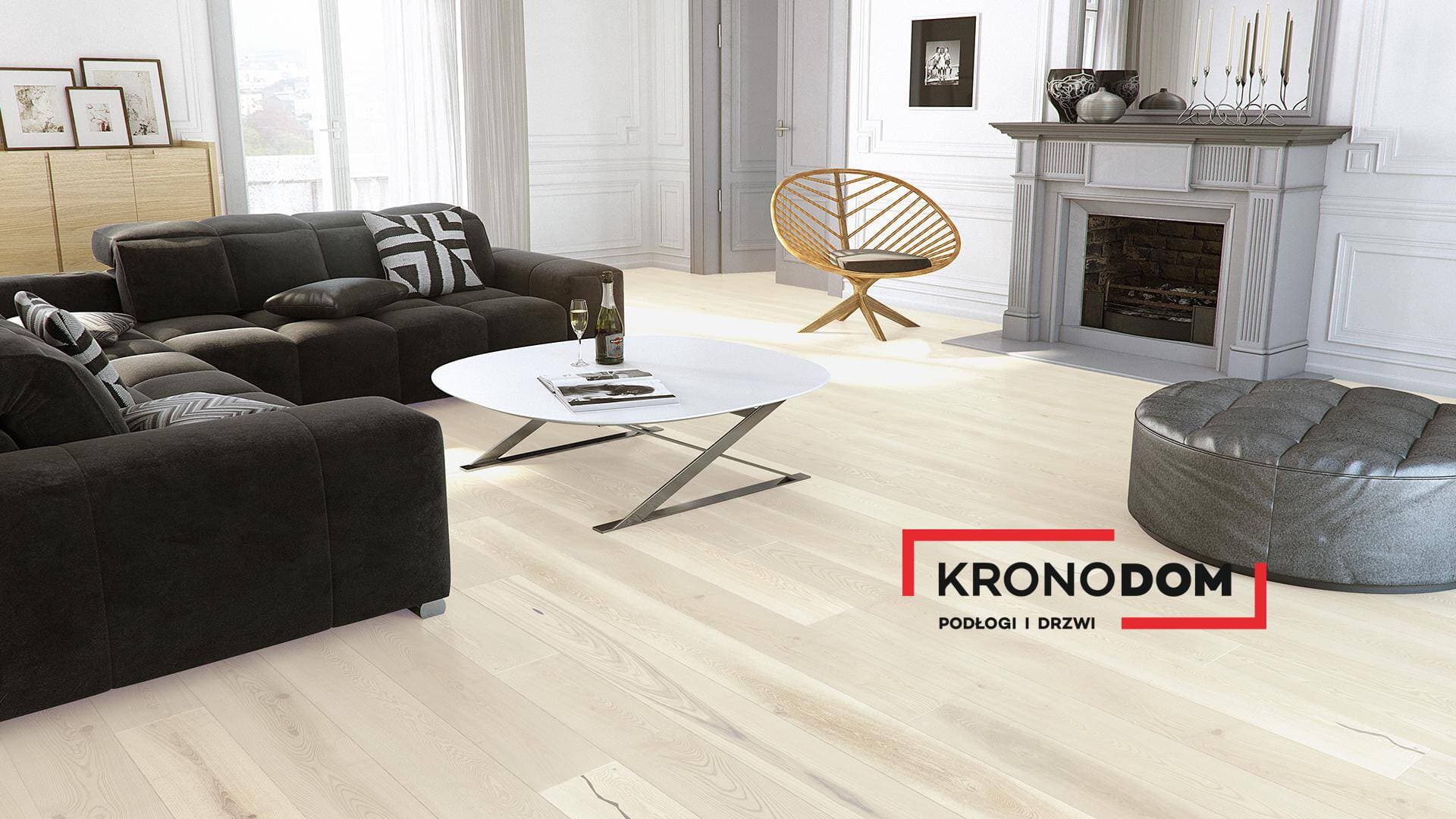 Podłoga drewniana Barlinek DECOR LINE jesion pearl grande 1WG000984 gr.14mm, 4V (1opk.=2,77m2) 180x2200, deska 1-lamelowa, lakier matowy 2