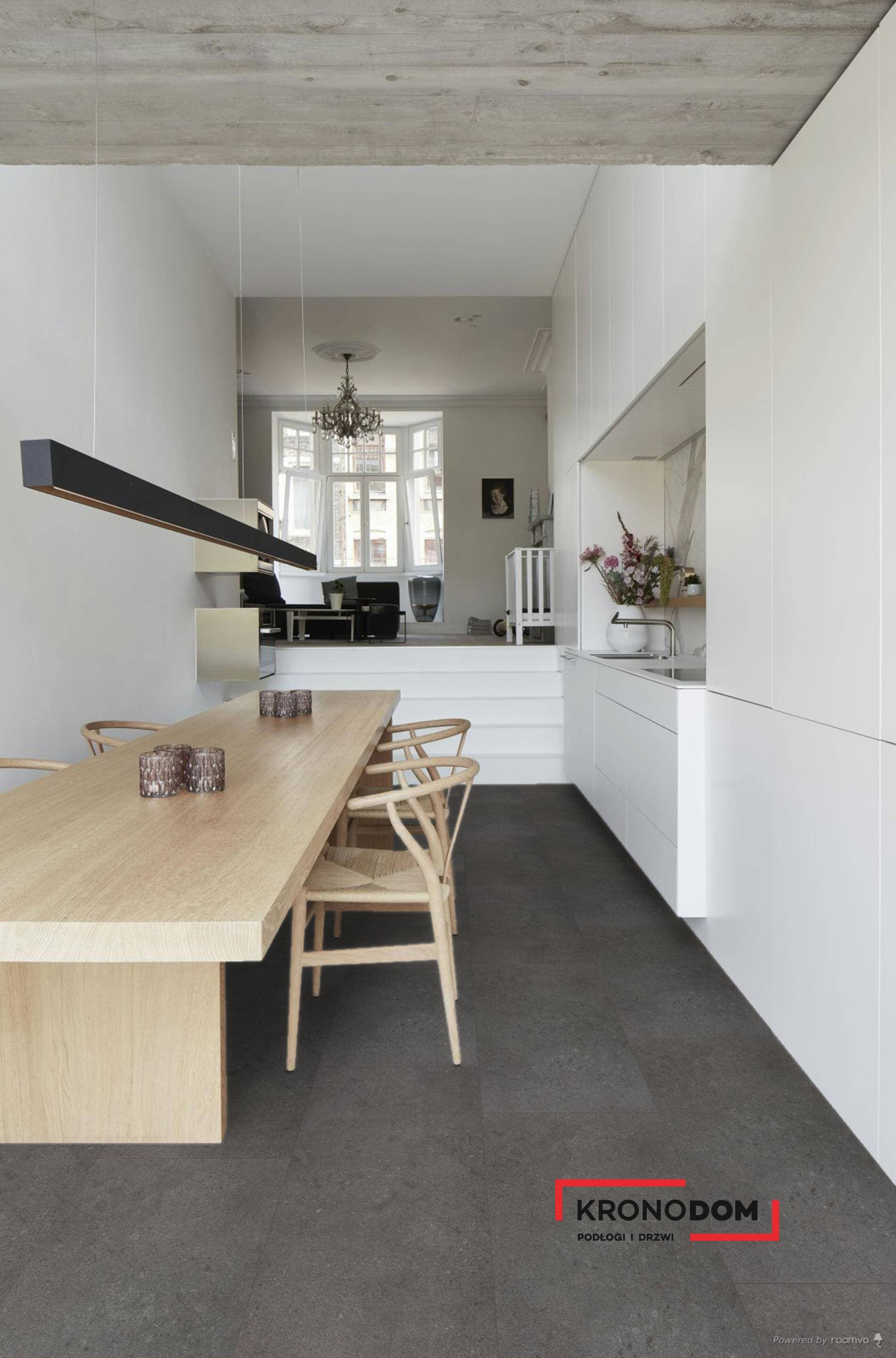 Panele winylowe BERRY ALLOC ZENN CLICK COMFORT 30 TILE Rimini 60002215, klasa 32, gr.5mm, 4V, (1op.=6szt.=2,51m2) płytki 7