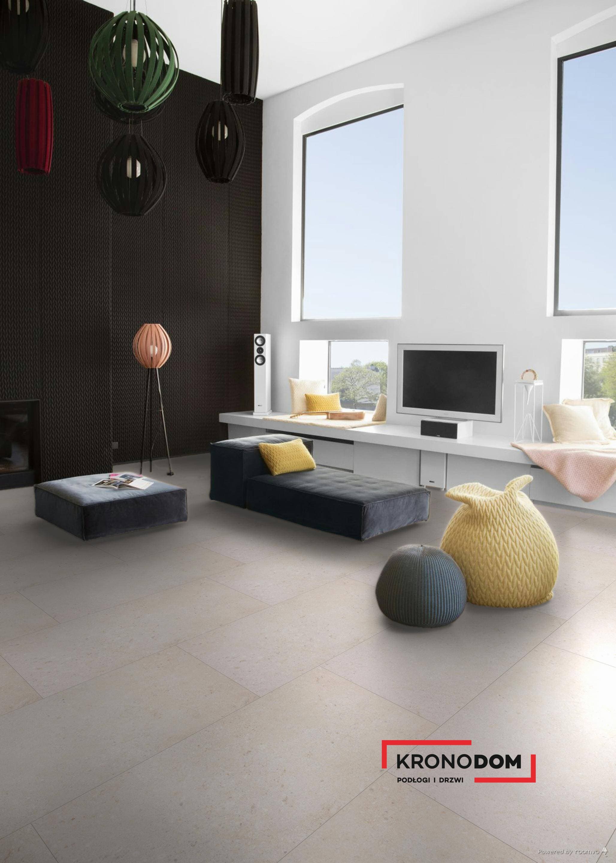 Panele winylowe BERRY ALLOC ZENN CLICK COMFORT 55 TILE Delhi 60002238, klasa 33, gr.6mm, 4V, (1op.=4szt.=1,67m2) płytki 6