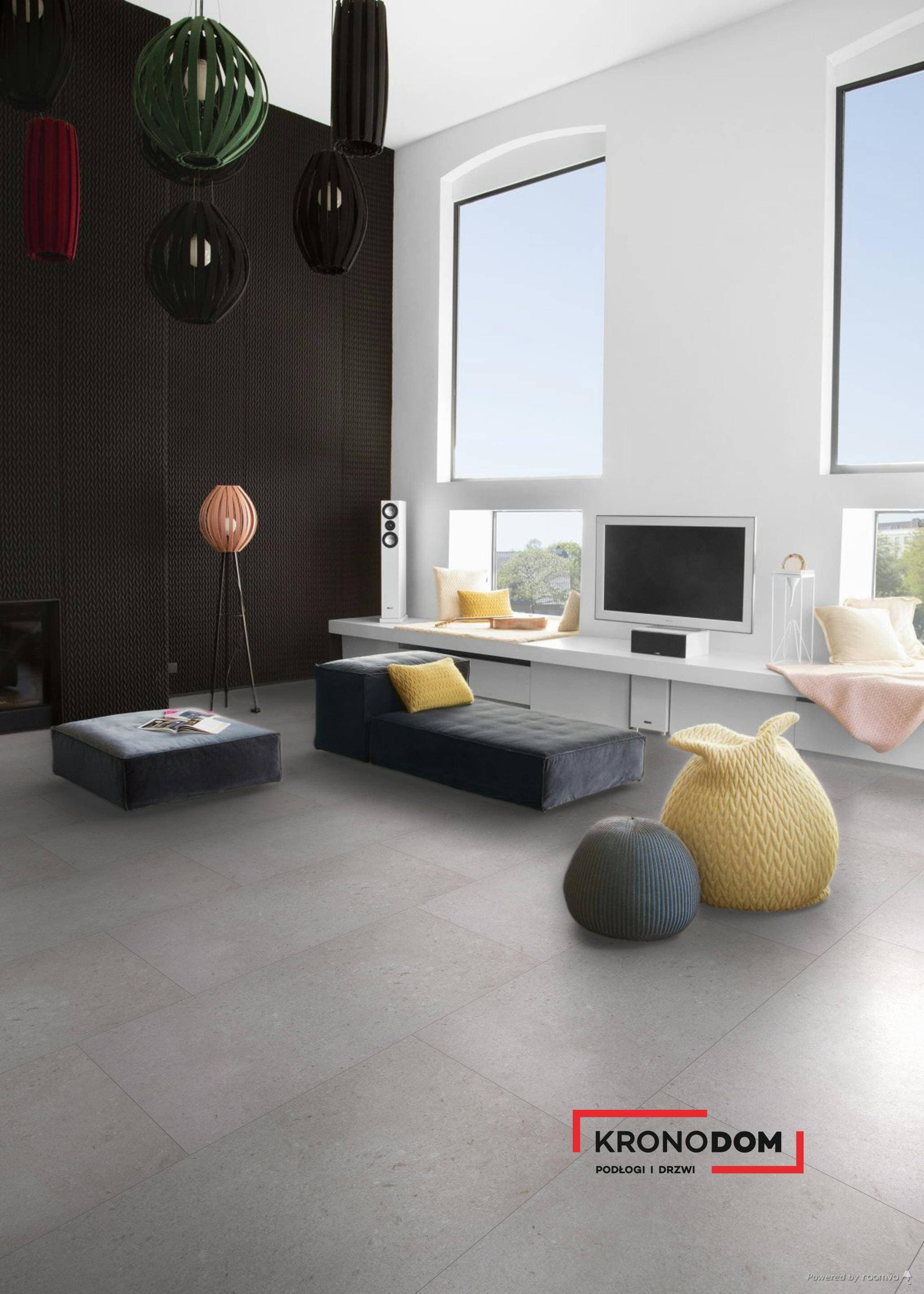 Panele winylowe BERRY ALLOC ZENN CLICK COMFORT 55 TILE Bali 60002239, klasa 33, gr.6mm, 4V, (1op.=4szt.=1,67m2) płytki 5