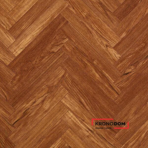 Panele podłogowe BERRY ALLOC CHATEAU+ teak brown 62002729, AC5, gr.8mm, 4V (1opk=1,016m2) jodełka klepka B