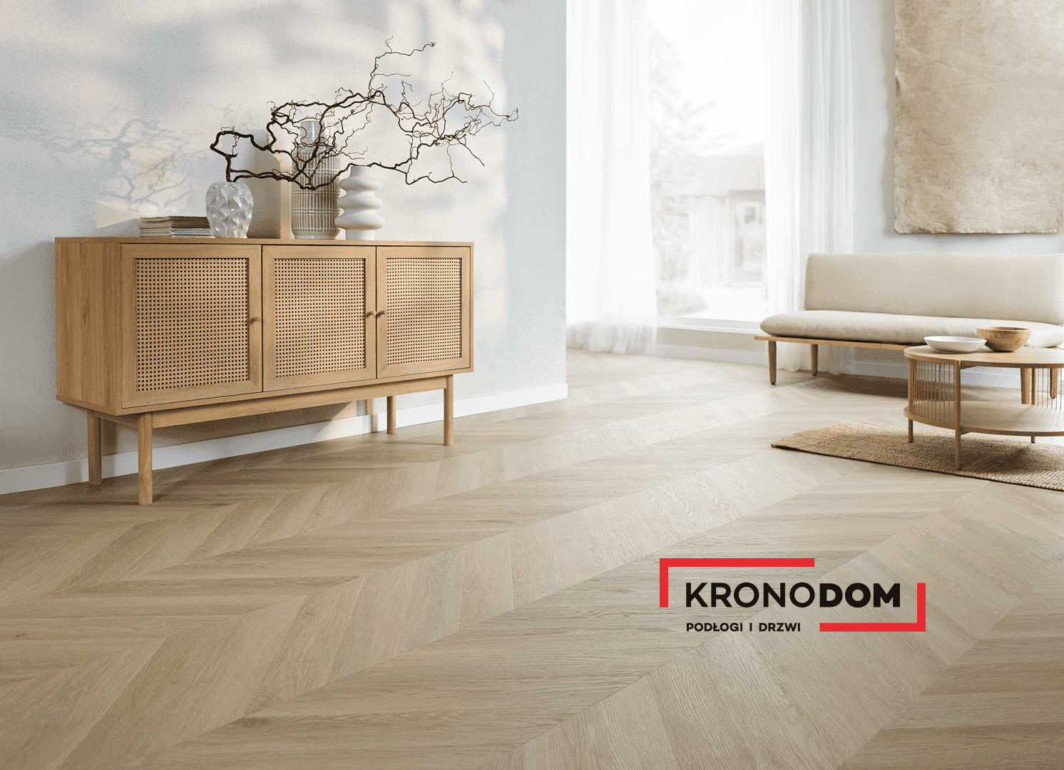 Panele winylowe ARBITON AMARON CHEVRON dąb Johannes CLC 222 klasa 33, gr.5mm, 4V (1op.=18szt.=1,296m2) jodełka francuska 6