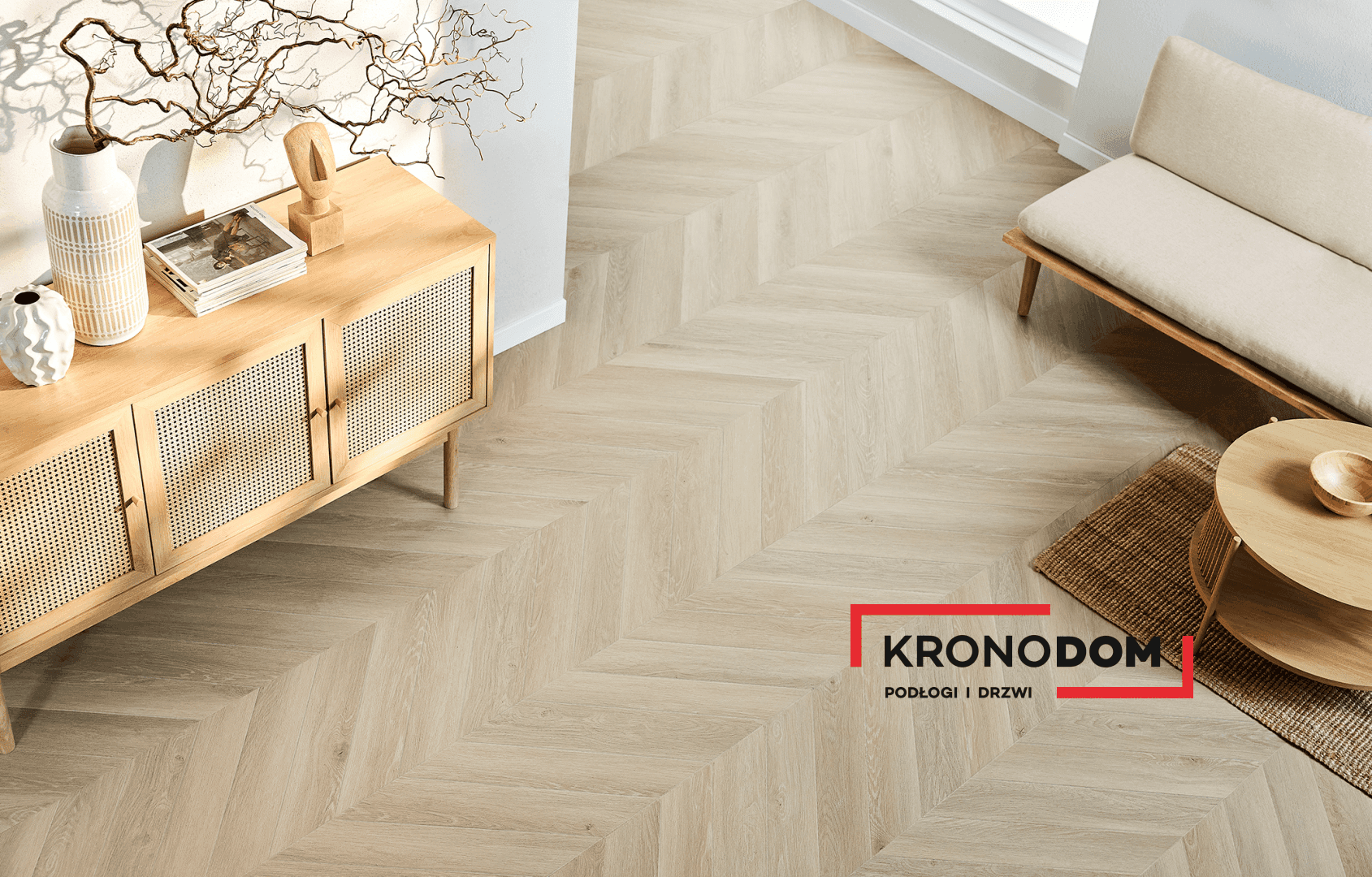 Panele winylowe ARBITON AMARON CHEVRON dąb Johannes CLC 222 klasa 33, gr.5mm, 4V (1op.=18szt.=1,296m2) jodełka francuska 7