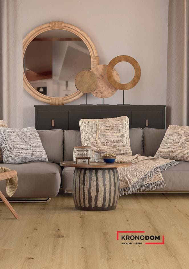 Panele CERAMIN NUVA ESSENTIAL CLICK Autumn Oak Beige 65253 klasa 32, gr.4,6mm, 4V (1opk.=11szt.=2,455m2) 5