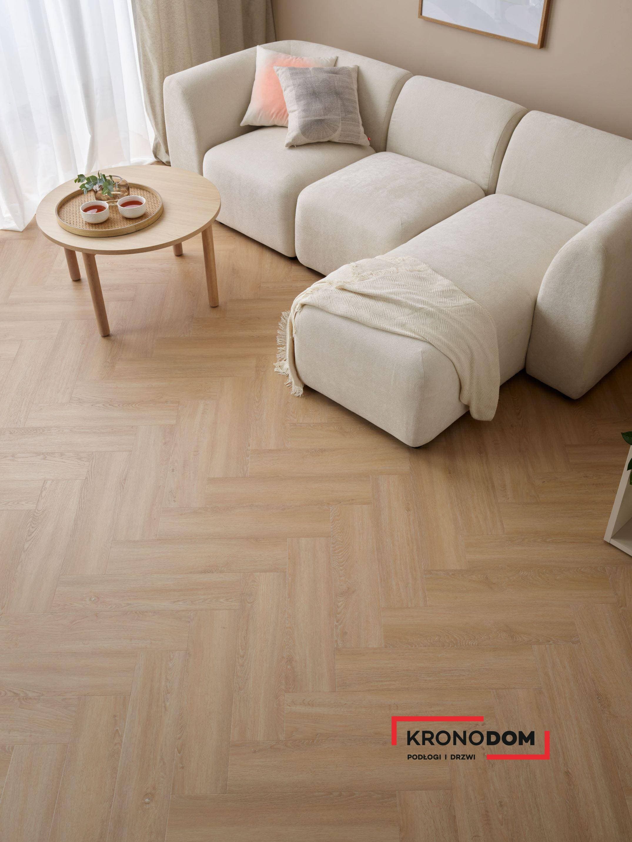 Panele winylowe VOX REGA HERRINGBONE kansas oak 6067553 klasa 33, gr.6mm, 4V (1op.=16szt.=1,4018m2) jodełka 4