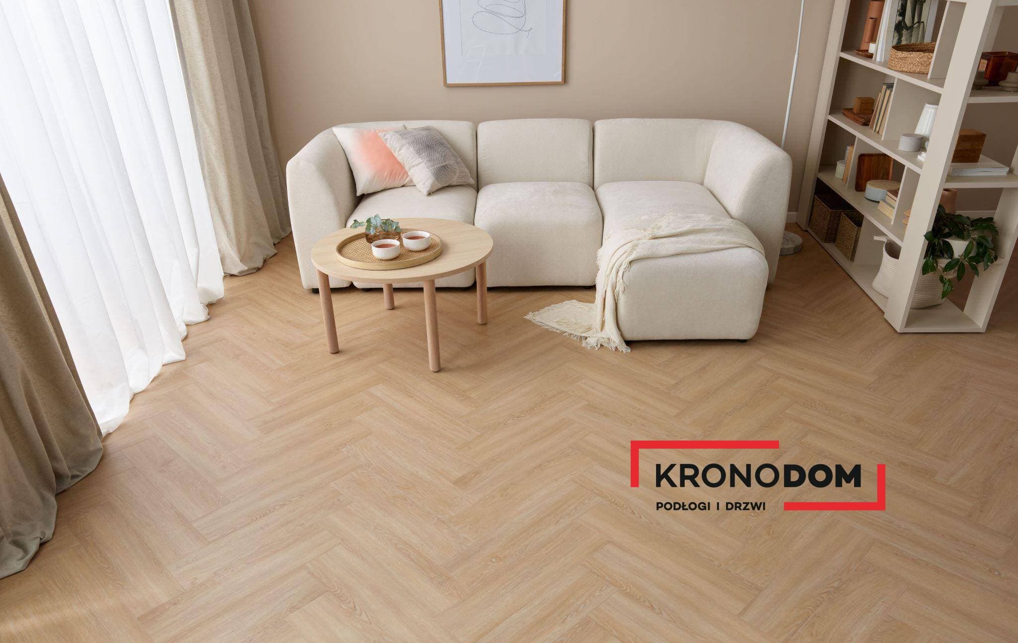 Panele winylowe VOX REGA HERRINGBONE kansas oak 6067553 klasa 33, gr.6mm, 4V (1op.=16szt.=1,4018m2) jodełka 5