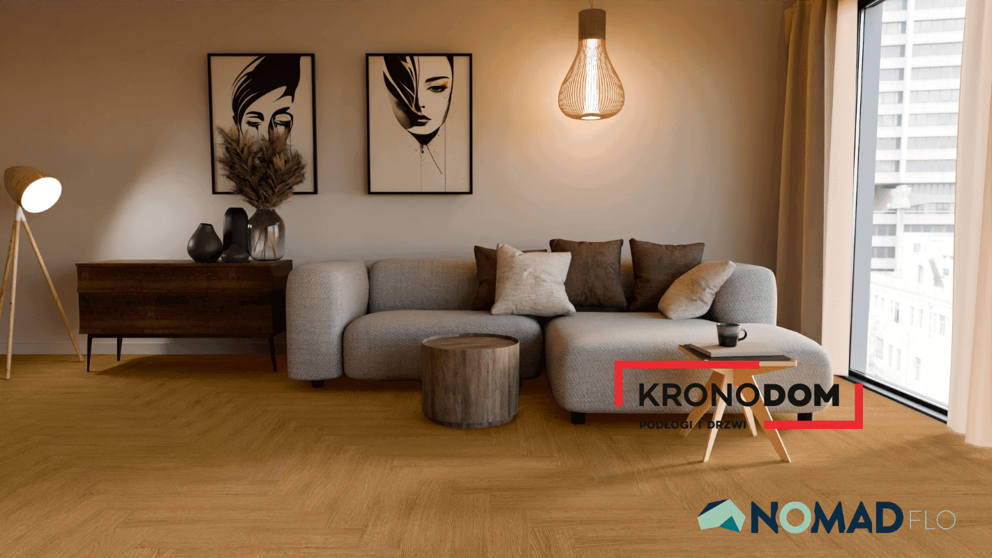 Panele winylowe Nomad Flo CLASSIC HERRINGBONE Coro NF10345 klasa 33, gr.5,5mm, 4V (1op.=2,064m2) NOWOŚĆ 2025 5