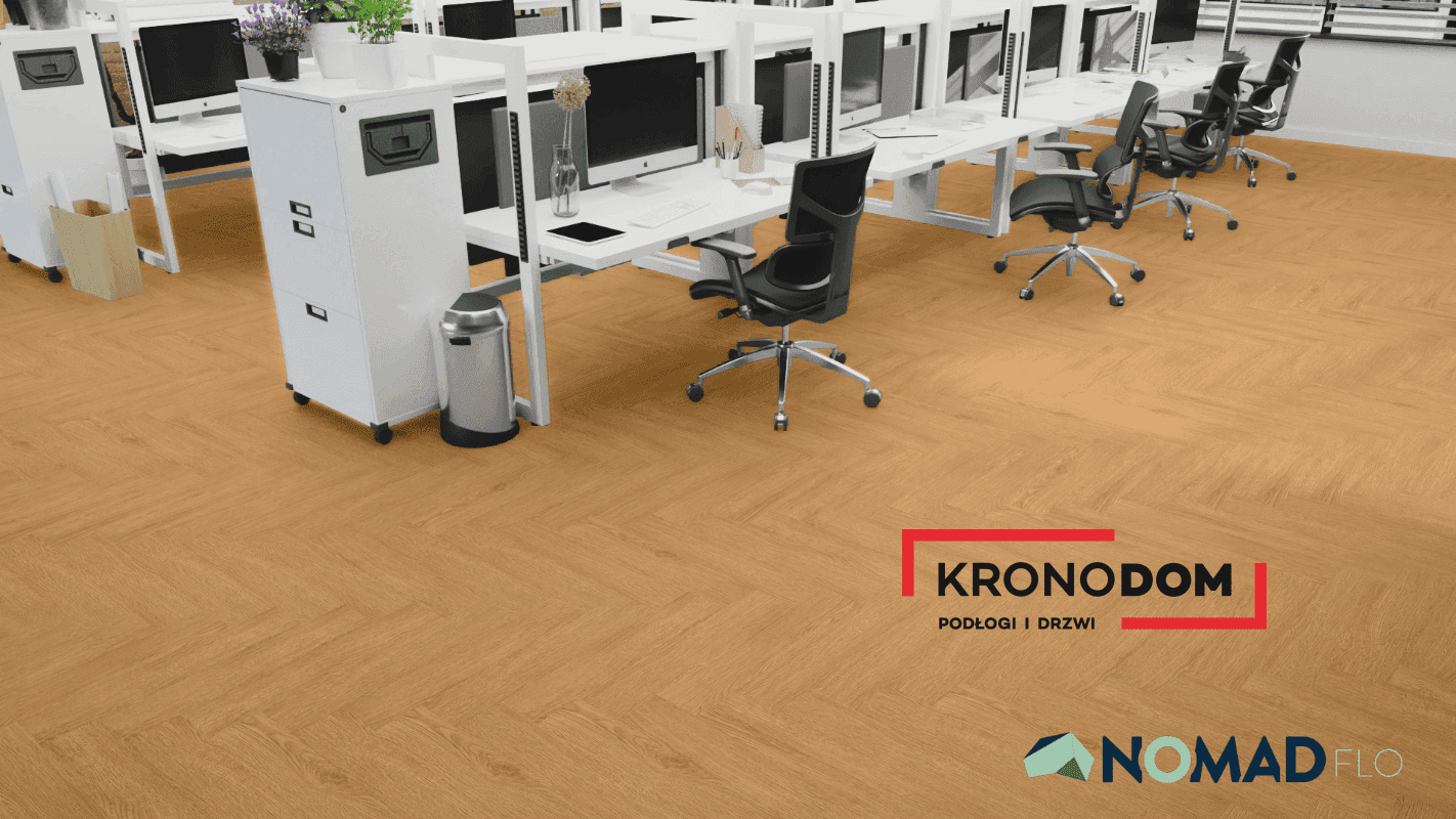 Panele winylowe Nomad Flo CLASSIC HERRINGBONE Coro NF10345 klasa 33, gr.5,5mm, 4V (1op.=2,064m2) NOWOŚĆ 2025 2