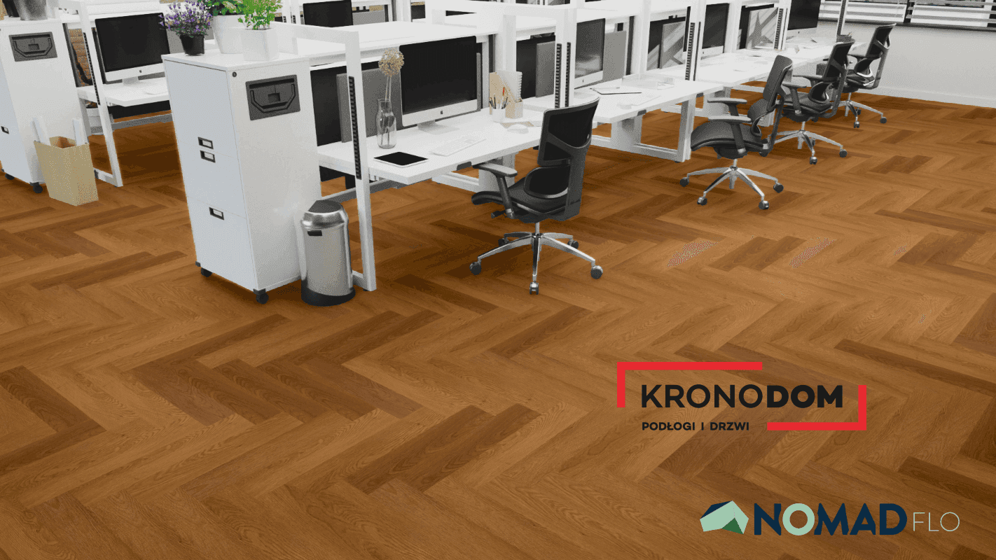 Panele winylowe Nomad Flo PREMIUM HERRINGBONE Guanay NF10928 klasa 33, gr.6m, 4V, (1op.=1,588m2) NOWOŚĆ 2025 2