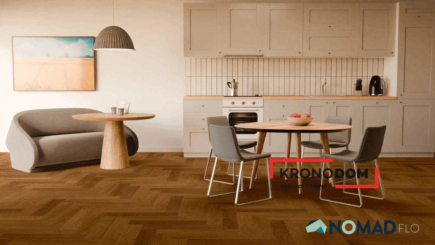 Panele winylowe Nomad Flo PREMIUM HERRINGBONE Guanay NF10928 klasa 33, gr.6m, 4V, (1op.=1,588m2) NOWOŚĆ 2025 4