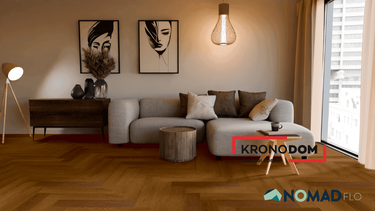 Panele winylowe Nomad Flo PREMIUM HERRINGBONE Guanay NF10928 klasa 33, gr.6m, 4V, (1op.=1,588m2) NOWOŚĆ 2025 5