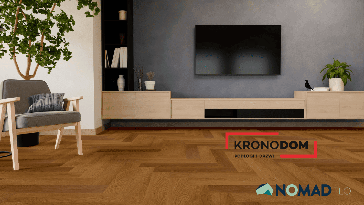 Panele winylowe Nomad Flo PREMIUM HERRINGBONE Guanay NF10928 klasa 33, gr.6m, 4V, (1op.=1,588m2) NOWOŚĆ 2025 6