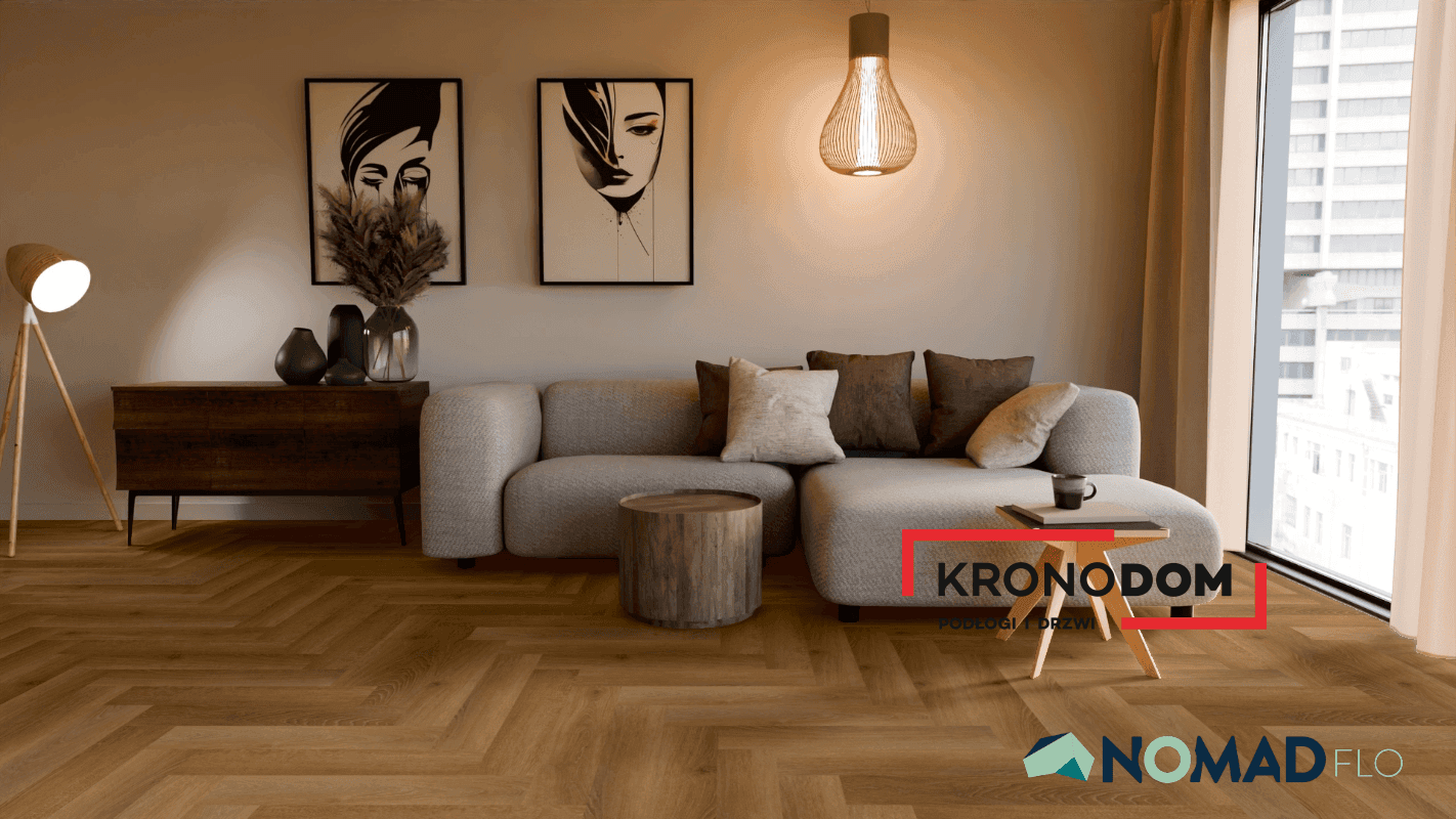 Panele winylowe Nomad Flo PREMIUM HERRINGBONE Durango NF10939 klasa 33, gr.6m, 4V, (1op.=1,588m2) NOWOŚĆ 2025 6