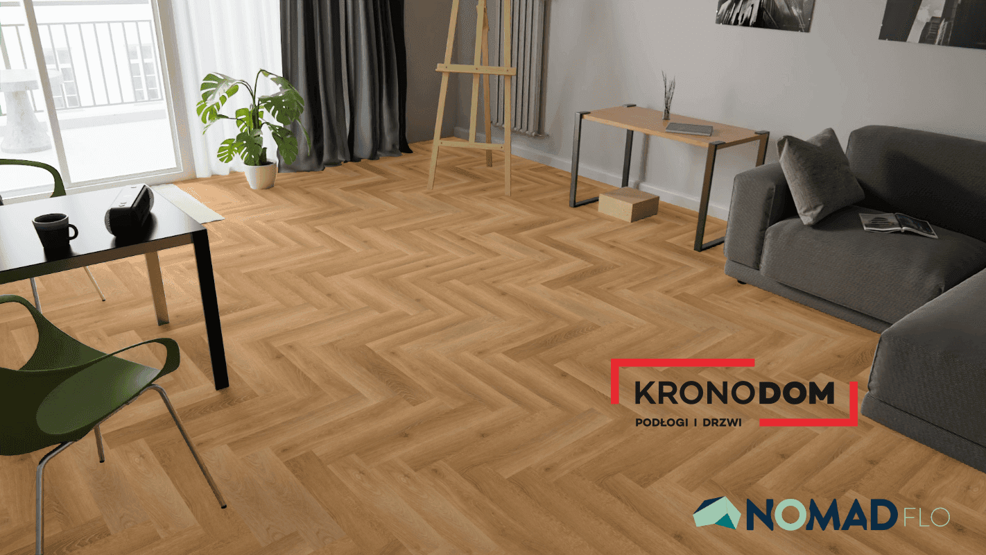 Panele winylowe Nomad Flo PREMIUM HERRINGBONE Durango NF10939 klasa 33, gr.6m, 4V, (1op.=1,588m2) NOWOŚĆ 2025 9