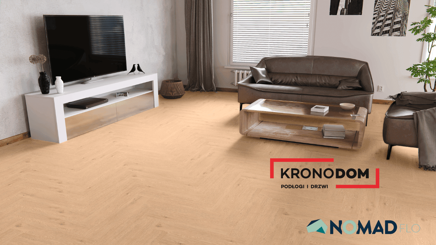 Panele winylowe Nomad Flo CLASSIC HERRINGBONE Pampas NF10343 klasa 33, gr.5,5m, 4V, (1op.=2,064m2) NOWOŚĆ 2025 11