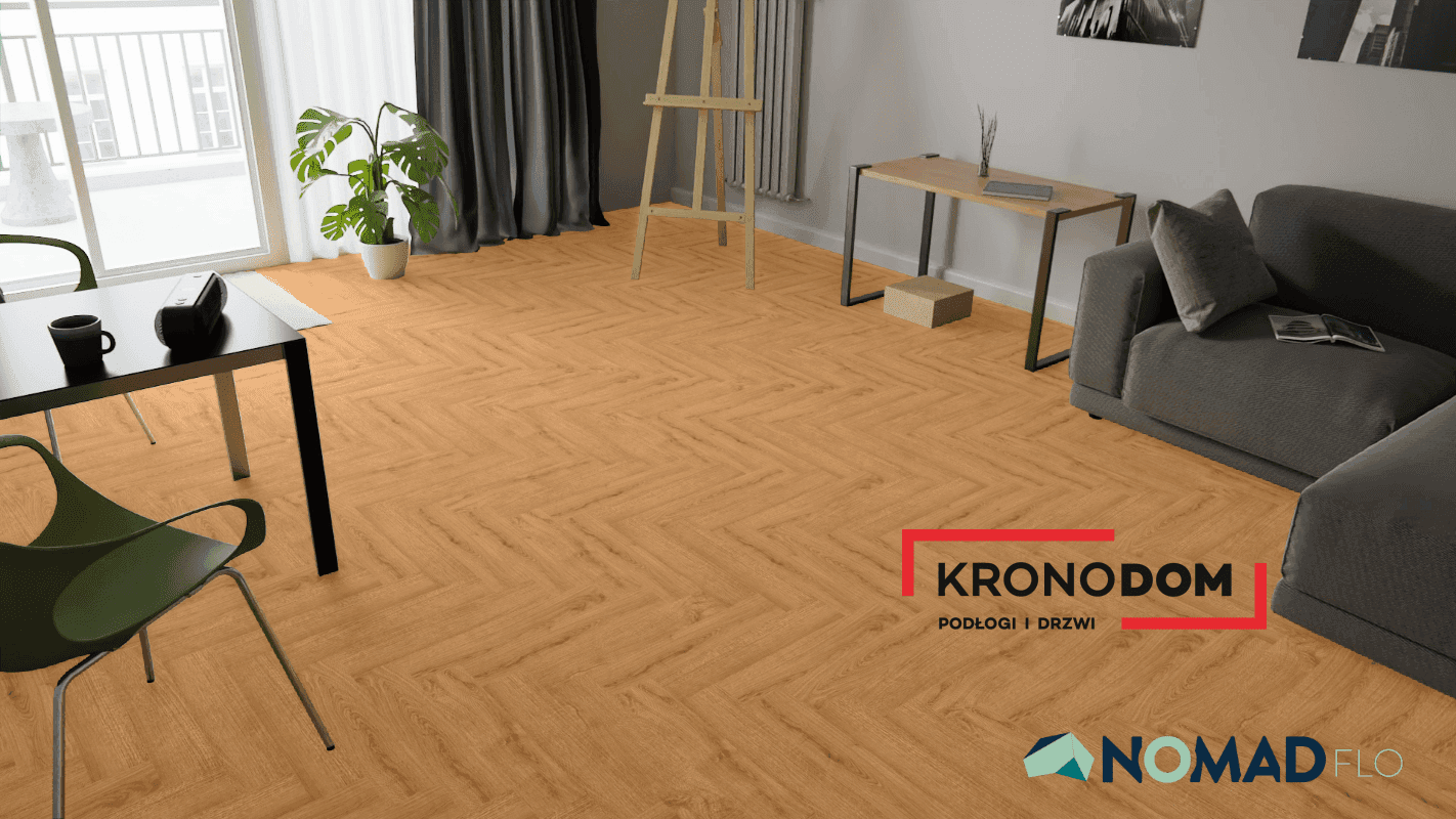 Panele winylowe Nomad Flo CLASSIC HERRINGBONE Lima NF10344 klasa 33, gr.5,5m, 4V, (1op.=2,064m2) NOWOŚĆ 2025 8
