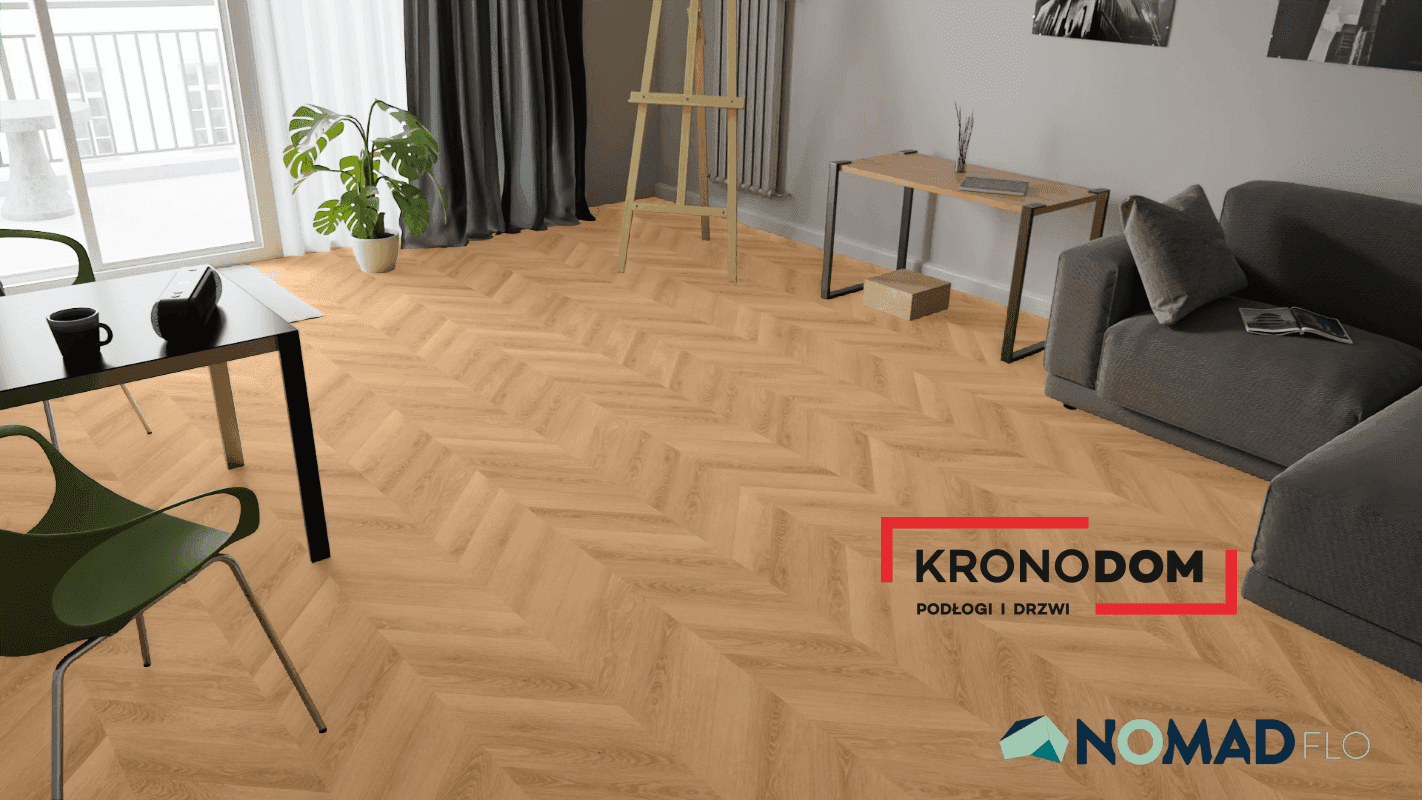 Panele winylowe Nomad Flo PREMIUM CHEVRON Acari NF10651 klasa 33, gr.6m, 4V, (1op.=1,563m2) jodełka francuska NOWOŚĆ 2025 9