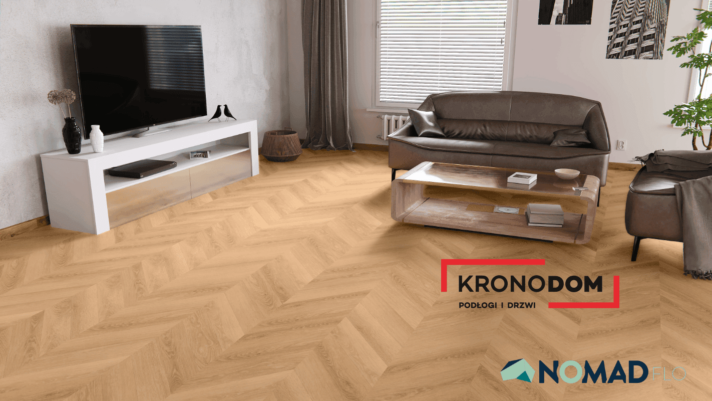 Panele winylowe Nomad Flo PREMIUM CHEVRON Acari NF10651 klasa 33, gr.6m, 4V, (1op.=1,563m2) jodełka francuska NOWOŚĆ 2025 10