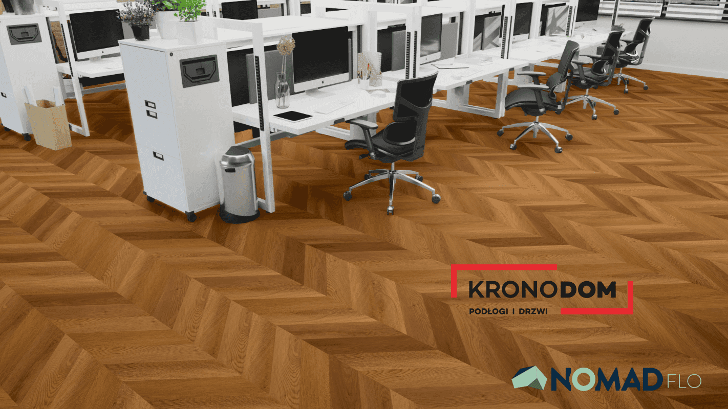 Panele winylowe Nomad Flo PREMIUM CHEVRON Manaus NF10652 klasa 33, gr.6m, 4V, (1op.=1,563m2) jodełka francuska NOWOŚĆ 2025 2