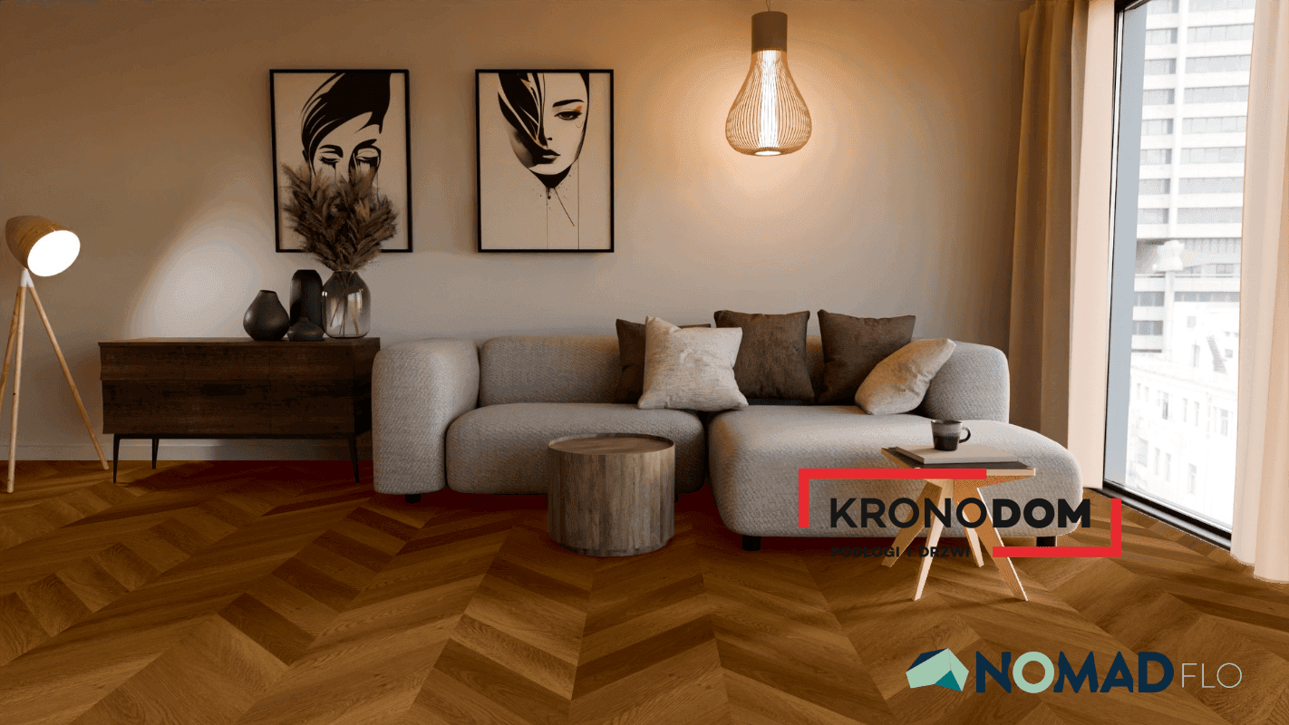 Panele winylowe Nomad Flo PREMIUM CHEVRON Manaus NF10652 klasa 33, gr.6m, 4V, (1op.=1,563m2) jodełka francuska NOWOŚĆ 2025 5