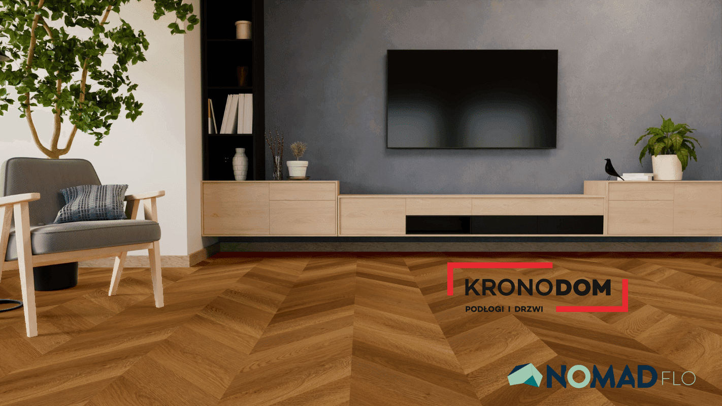 Panele winylowe Nomad Flo PREMIUM CHEVRON Manaus NF10652 klasa 33, gr.6m, 4V, (1op.=1,563m2) jodełka francuska NOWOŚĆ 2025 6