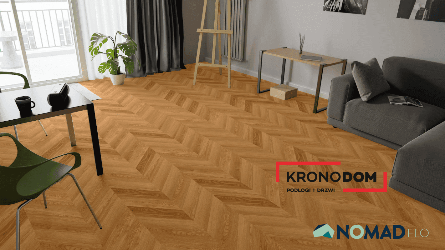 Panele winylowe Nomad Flo PREMIUM CHEVRON Bogota NF10653 klasa 33, gr.6m, 4V, (1op.=1,563m2) jodełka francuska NOWOŚĆ 2025 9