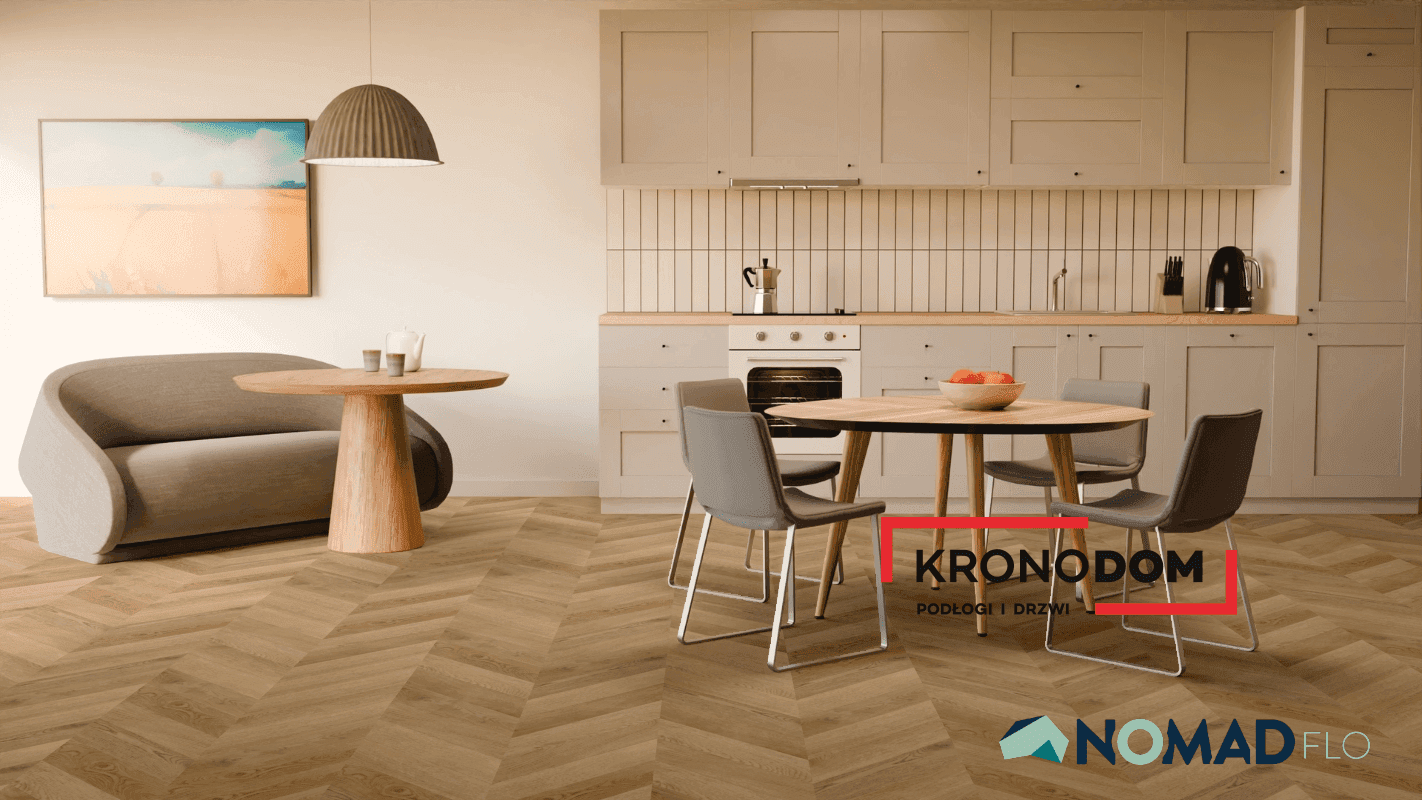 Panele winylowe Nomad Flo PREMIUM CHEVRON Quito NF10654 klasa 33, gr.6m, 4V, (1op.=1,563m2) jodełka francuska NOWOŚĆ 2025 4