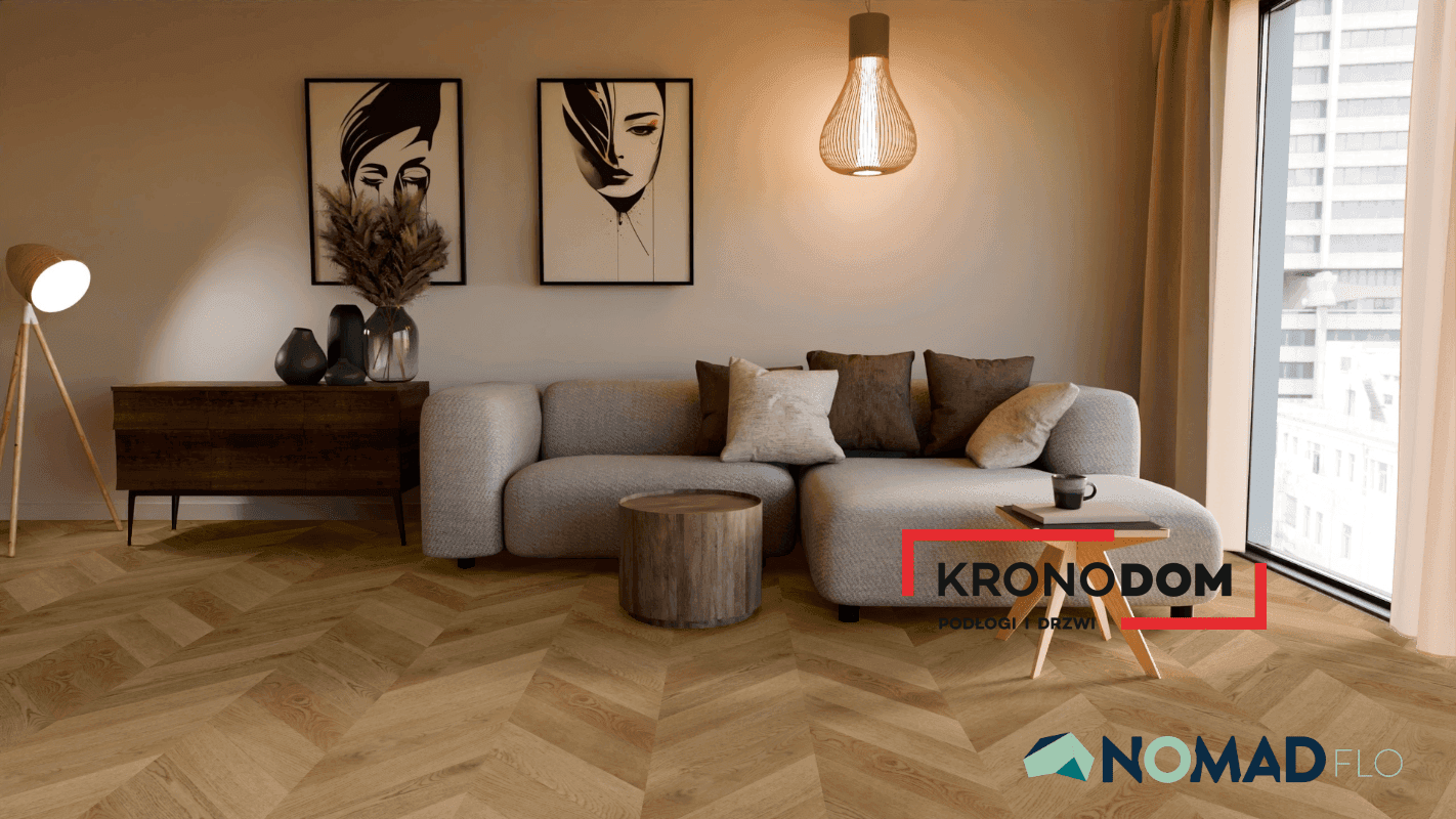 Panele winylowe Nomad Flo PREMIUM CHEVRON Quito NF10654 klasa 33, gr.6m, 4V, (1op.=1,563m2) jodełka francuska NOWOŚĆ 2025 5