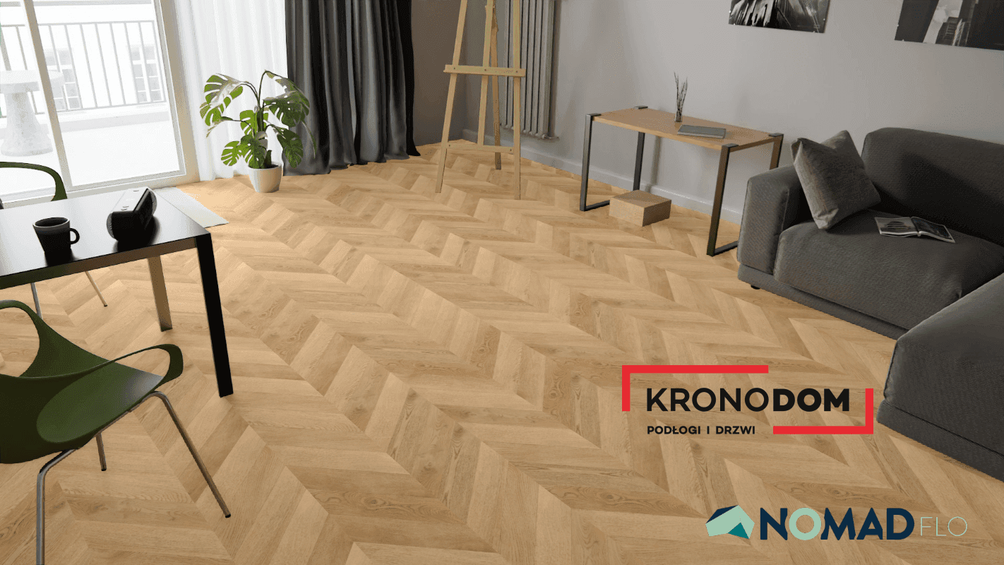 Panele winylowe Nomad Flo PREMIUM CHEVRON Quito NF10654 klasa 33, gr.6m, 4V, (1op.=1,563m2) jodełka francuska NOWOŚĆ 2025 8