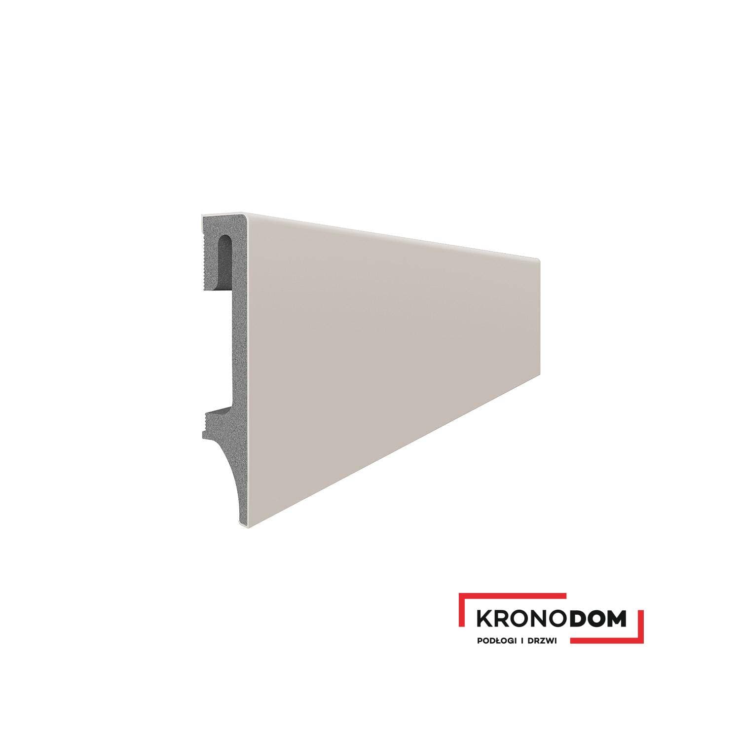Listwa przypodłogowa VOX ESPUMO 207 kaszmir wysokość 8 cm, szerokość krycia 1,6 cm dł 2400cm