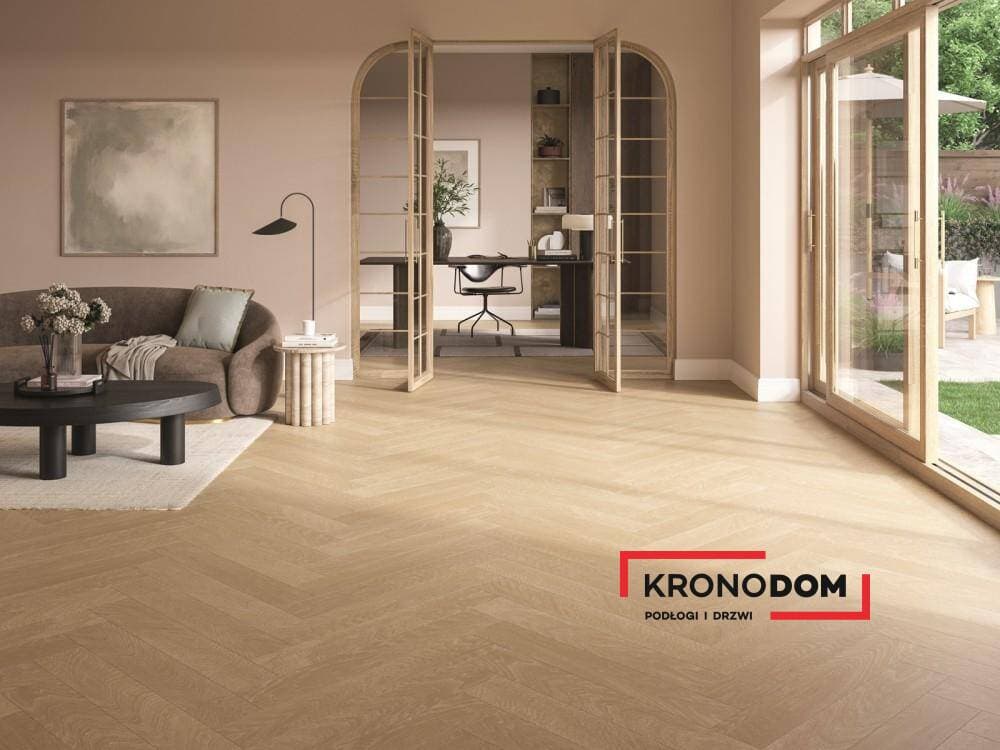 Panele podłogowe PREMIUM FLOOR LAMOUR dąb noble 88686 AC4, gr.8mm, 4V (1 opk.=13szt.=1,595m2) jodełka NOWOŚĆ 2025 3