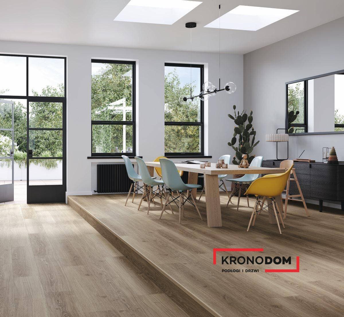 Panele podłogowe PARADOR BASIC 600 oak studioline macchiato 1748186 gr.8mm, AC4, 4V, (1op=7szt.=2,186m2) NOWOŚĆ 2025 5