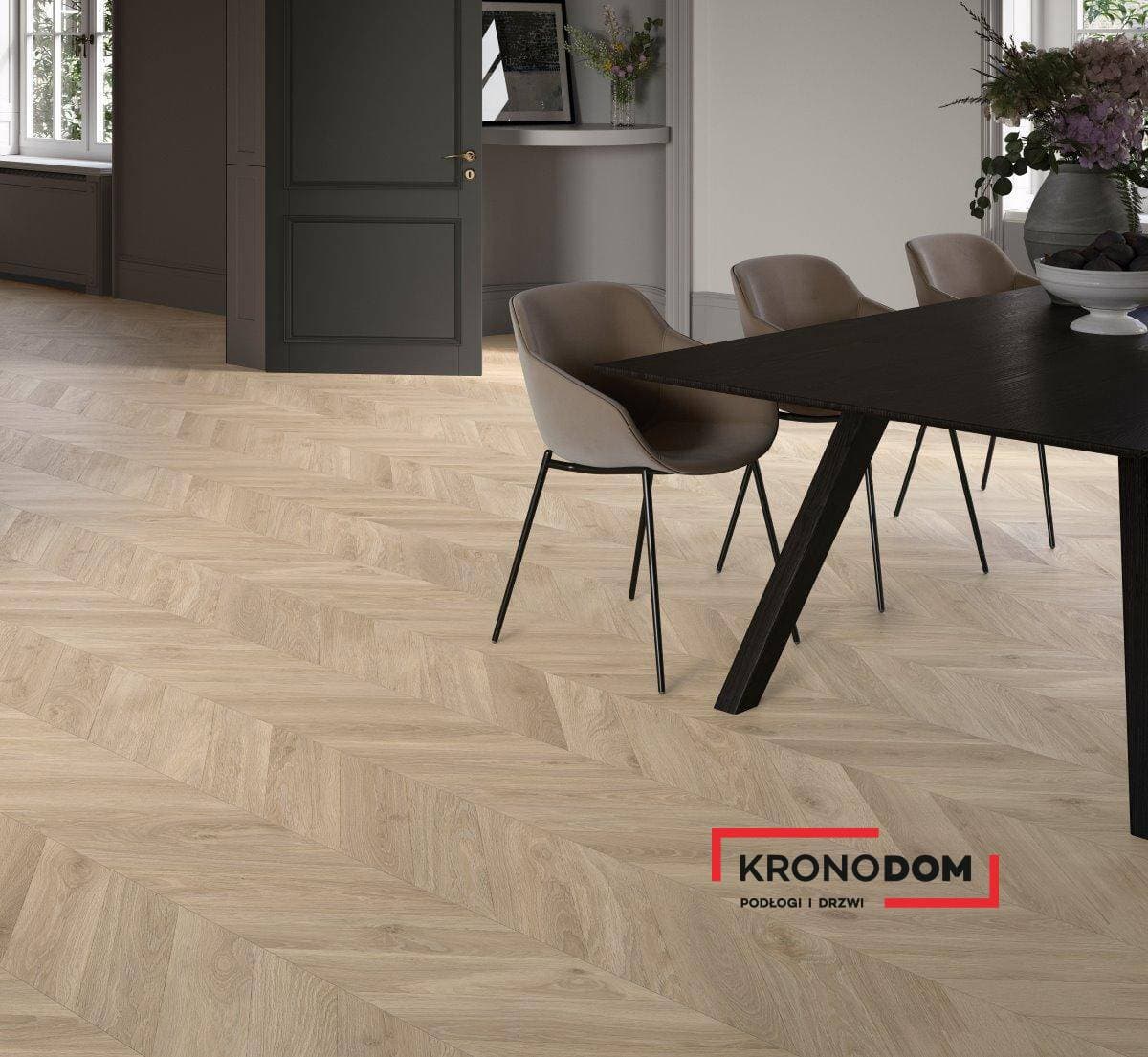 Panele podłogowe PARADOR TRENDTIME 8 oak loire beige 1748770 gr.8mm, AC4, 2V (1op=5szt.=2,12m2) NOWOŚĆ 2025 4