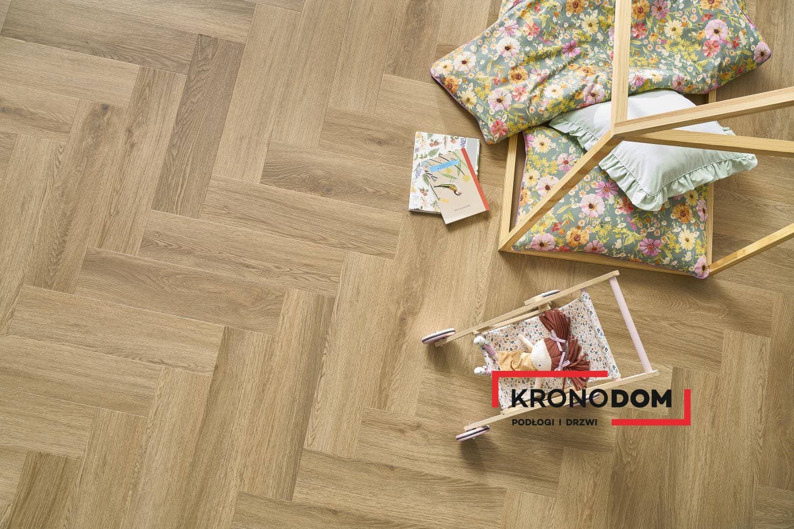 Panele winylowe ARBITON AMARON HERRINGBONE EIR ACOUSTIC dąb Burbon CASA 208, klasa 33, gr.6,3mm, 4V (1op.=1,051m2) jodełka NOWOŚĆ 2025 3