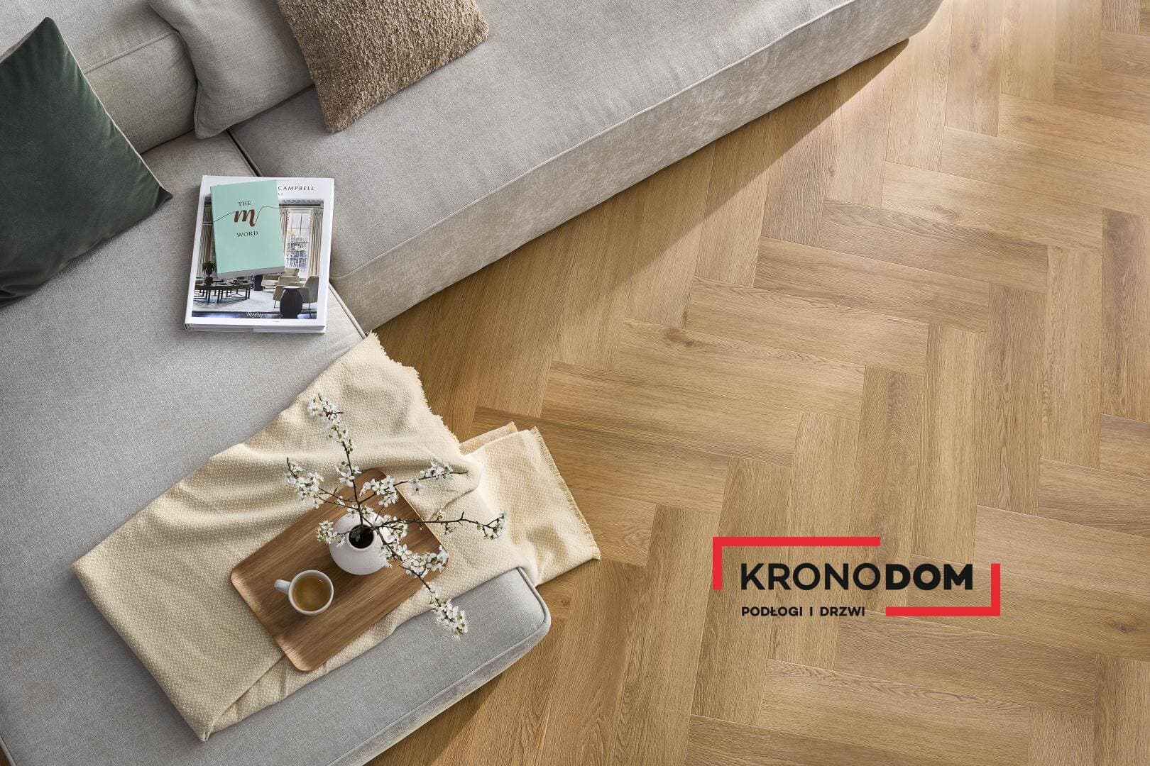 Panele winylowe ARBITON AMARON HERRINGBONE EIR ACOUSTIC dąb Burbon CASA 208, klasa 33, gr.6,3mm, 4V (1op.=1,051m2) jodełka NOWOŚĆ 2025 4