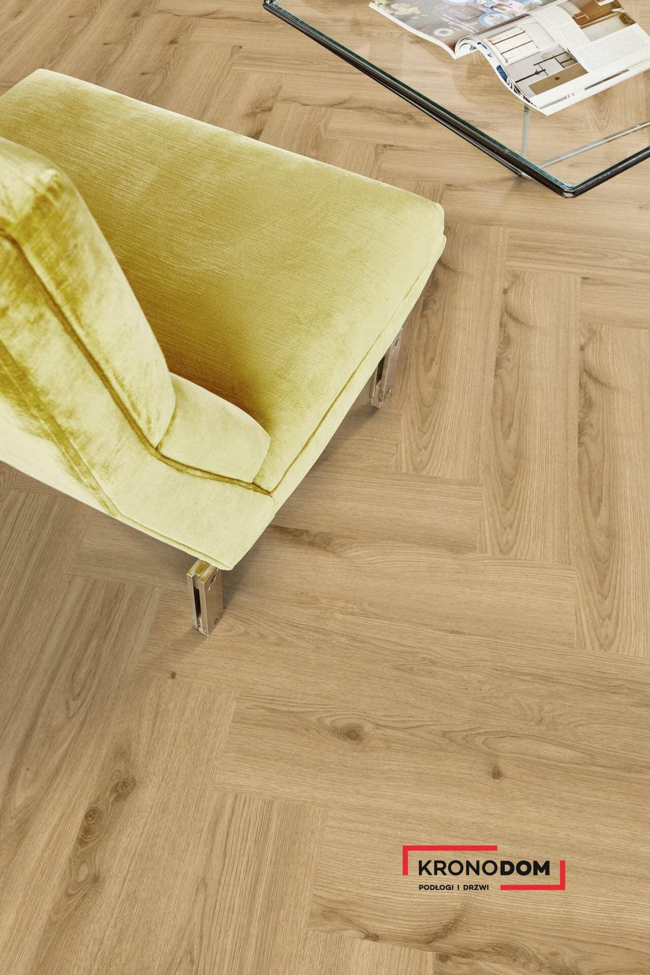 Panele winylowe Tarkett HERRINGBONE RIGID 55 delicate oak oiled 280043004 klasa 33, gr.6,5mm, 4V (1opk.=12szt.=1,1279m2) jodełka NOWOŚĆ 2025 4