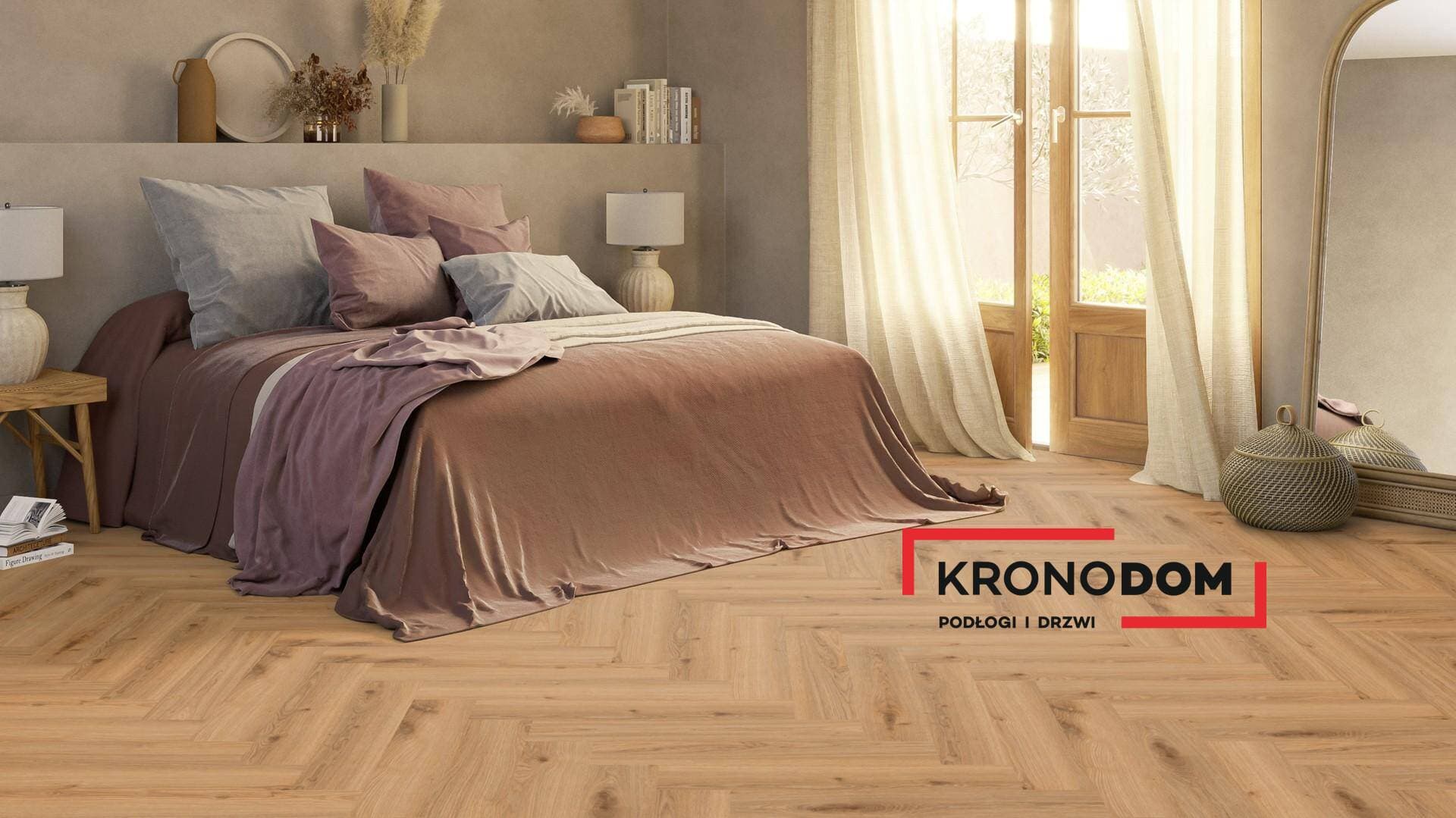Panele winylowe Tarkett HERRINGBONE RIGID 55 delicate oak classical 280043006 klasa 33, gr.6,5mm, 4V (1opk.=12szt.=1,279m2) jodełka NOWOŚĆ 2025 5