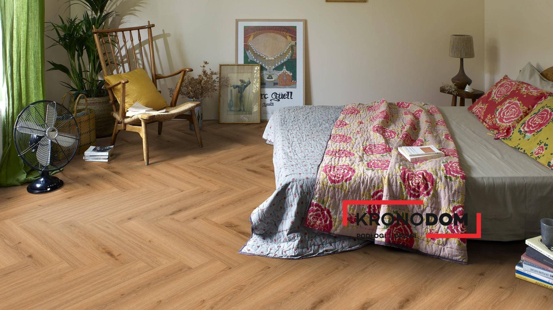 Panele winylowe Tarkett HERRINGBONE RIGID 55 delicate oak classical 280043006 klasa 33, gr.6,5mm, 4V (1opk.=12szt.=1,279m2) jodełka NOWOŚĆ 2025 12