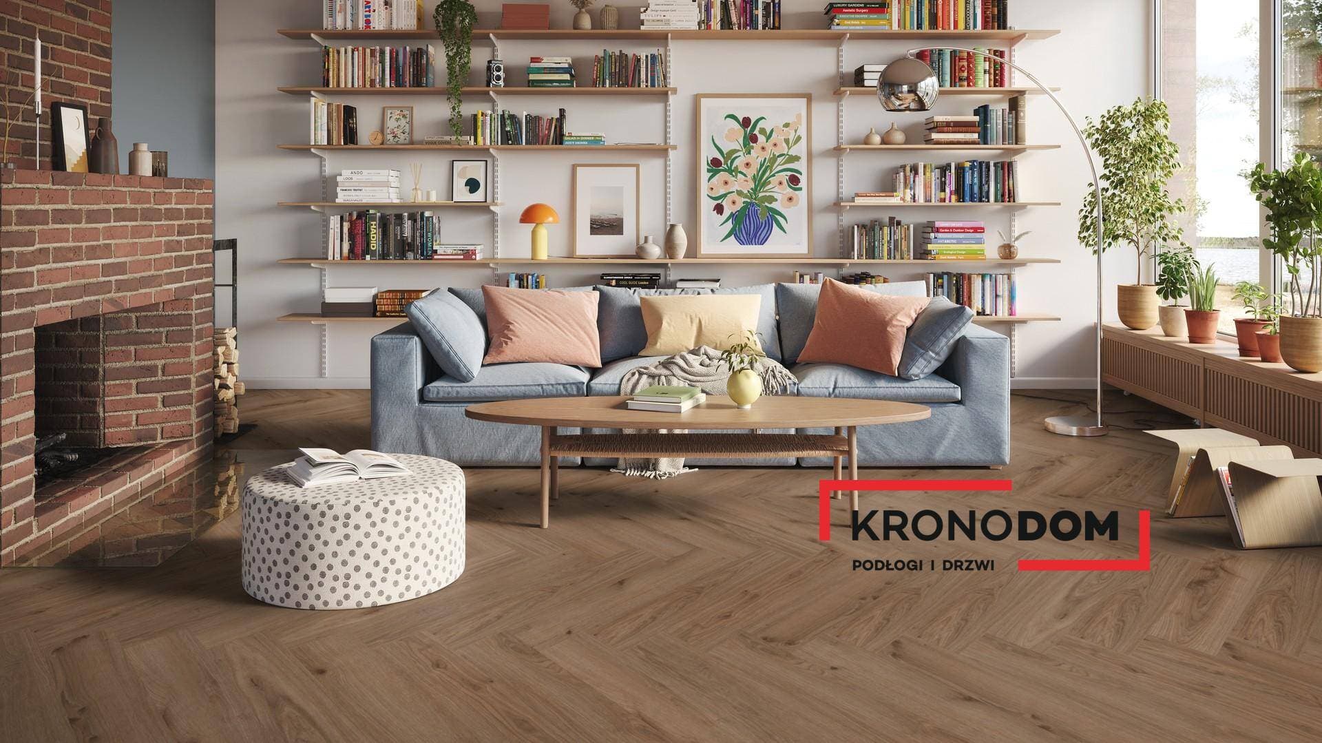 Panele winylowe Tarkett HERRINGBONE RIGID 55 delicate oak walnut 280043005 klasa 33, gr.6,5mm, 4V (1opk.=12szt.=1,1279m2) jodełka NOWOŚĆ 2025 6