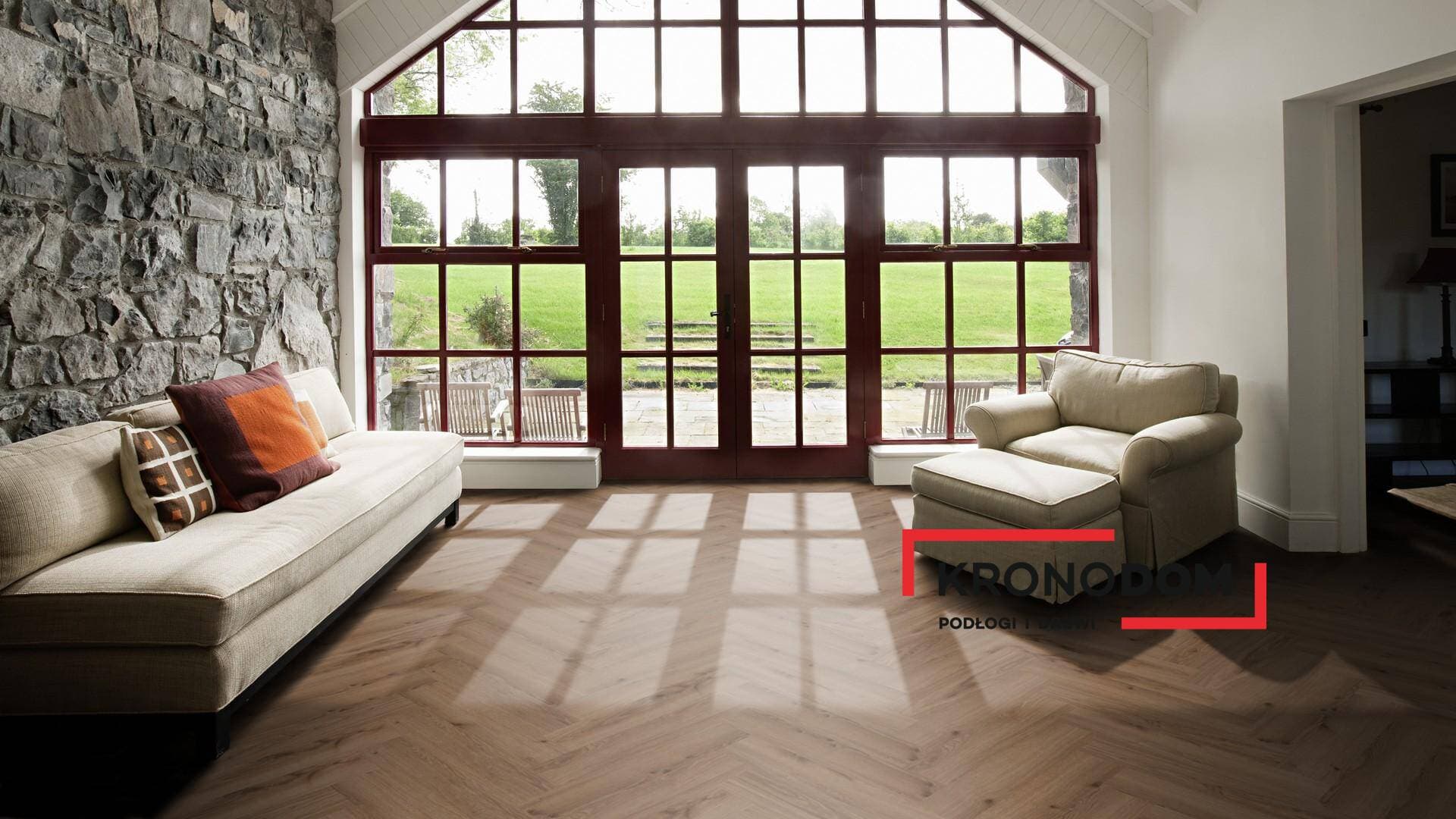 Panele winylowe Tarkett HERRINGBONE RIGID 55 delicate oak walnut 280043005 klasa 33, gr.6,5mm, 4V (1opk.=12szt.=1,1279m2) jodełka NOWOŚĆ 2025 10