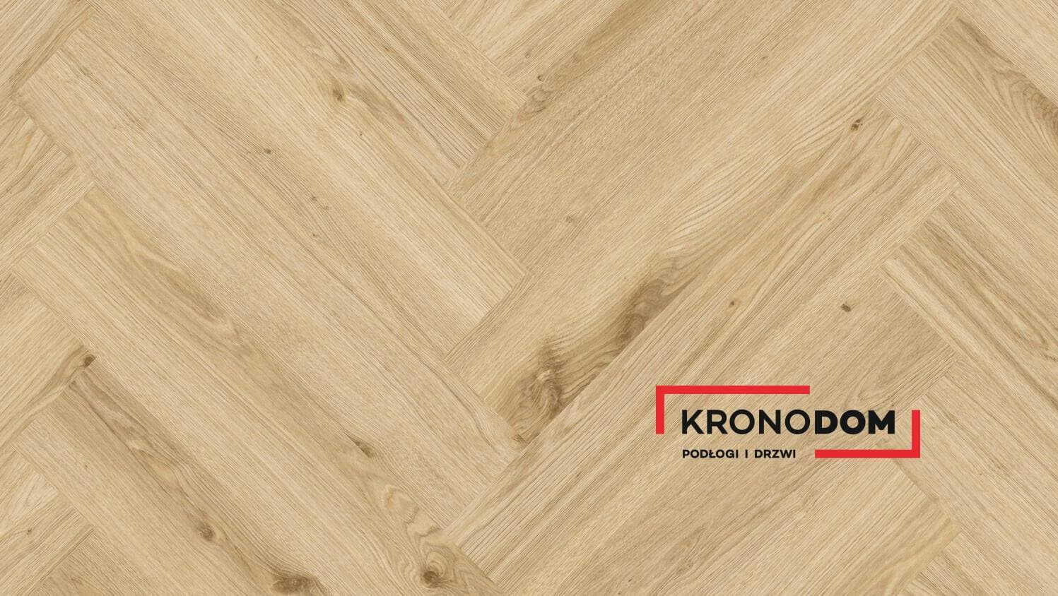 Panele winylowe Tarkett HERRINGBONE RIGID 55 delicate oak warm natural 280043008 klasa 33, gr.6,5mm, 4V (1opk.=12szt.=1,1279m2) jodełka NOWOŚĆ 2025