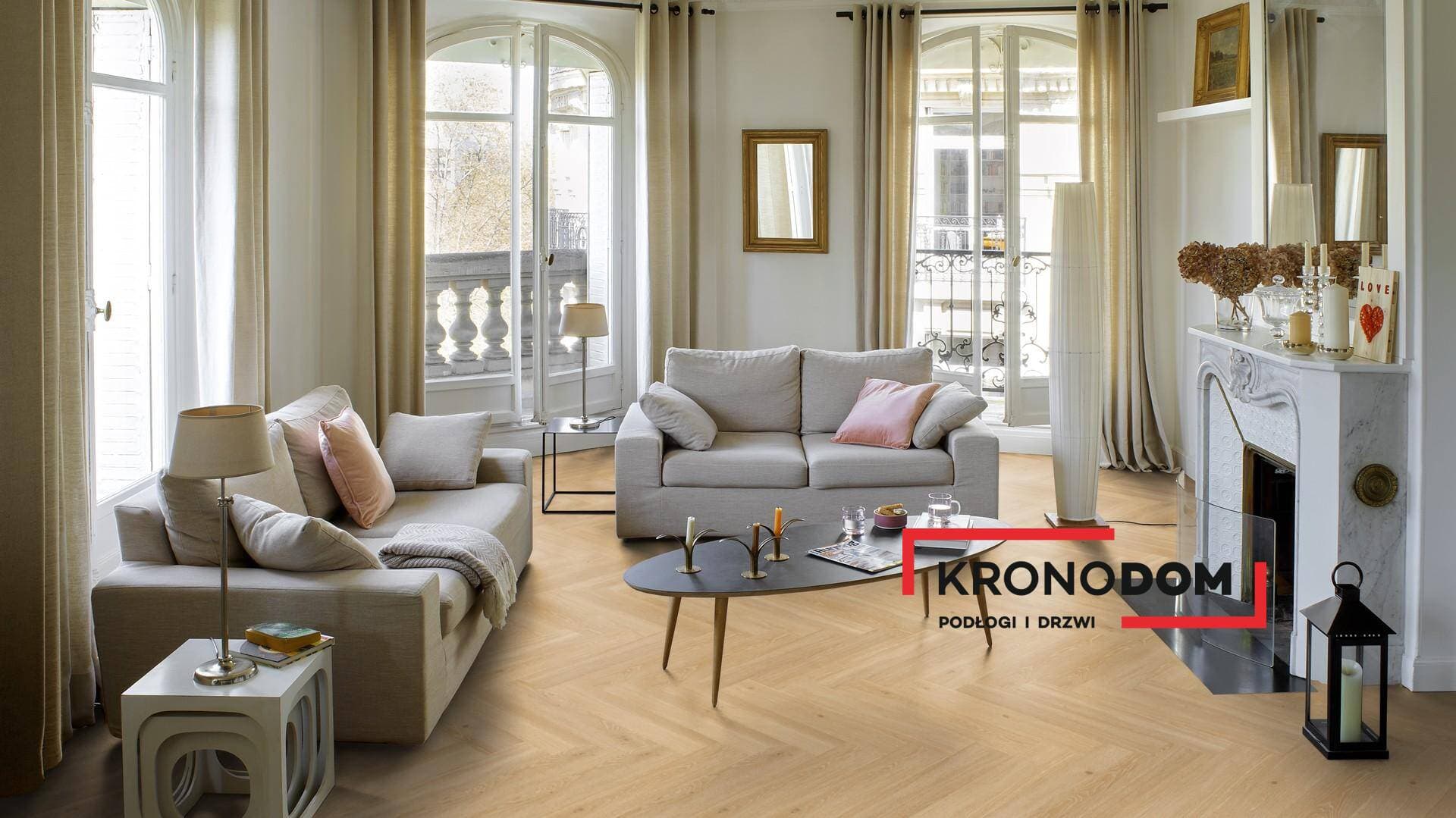 Panele winylowe Tarkett HERRINGBONE RIGID 55 highland oak blond 280043001 klasa 33, gr.6,5mm, 4V (1opk.=12szt.=1,1279m2) jodełka NOWOŚĆ 2025 14